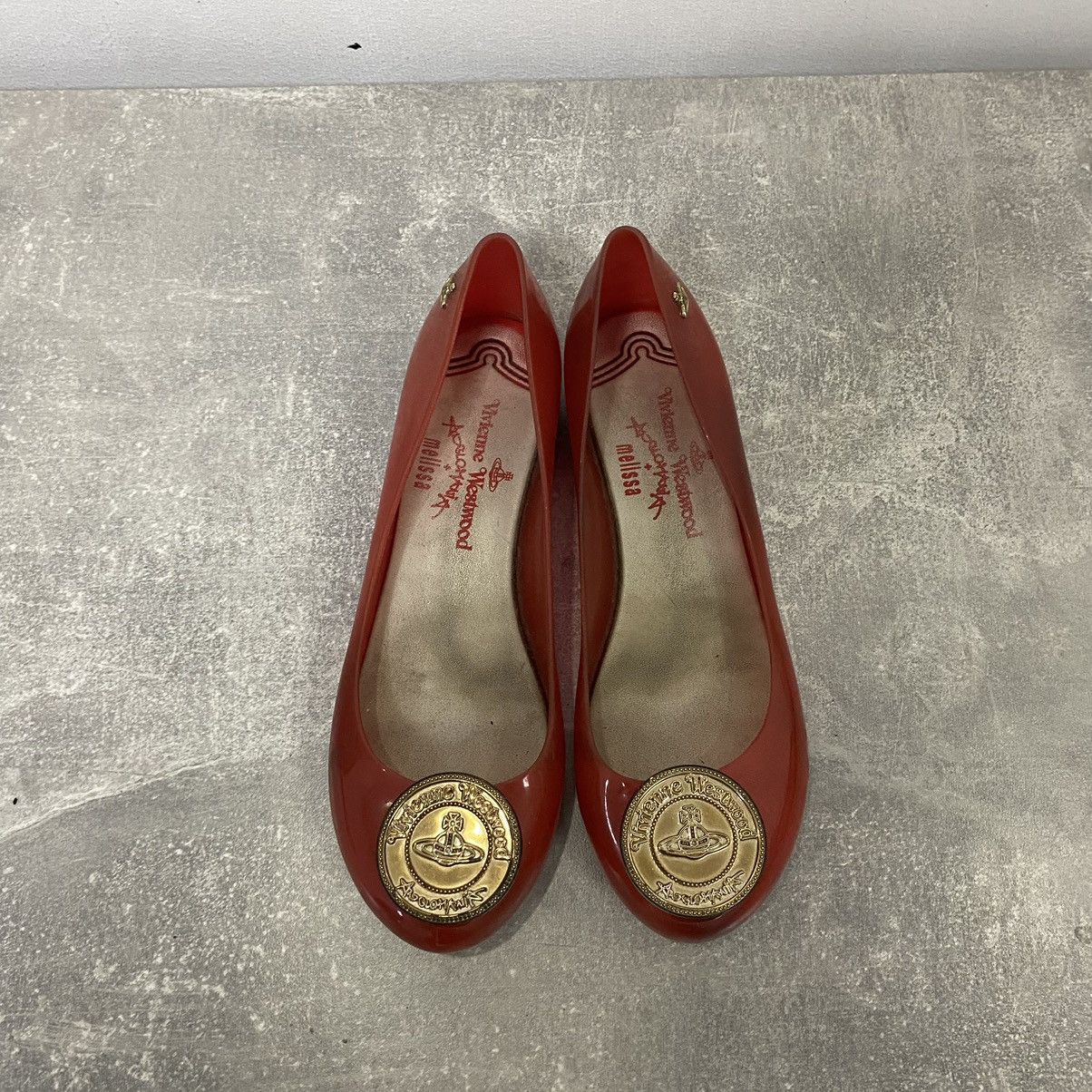 Melissa × Vivienne Westwood Vintage Vivienne Westwood Melissa Ballet Flats Anglomania Size US 7 / IT 37 - 2 Thumbnail