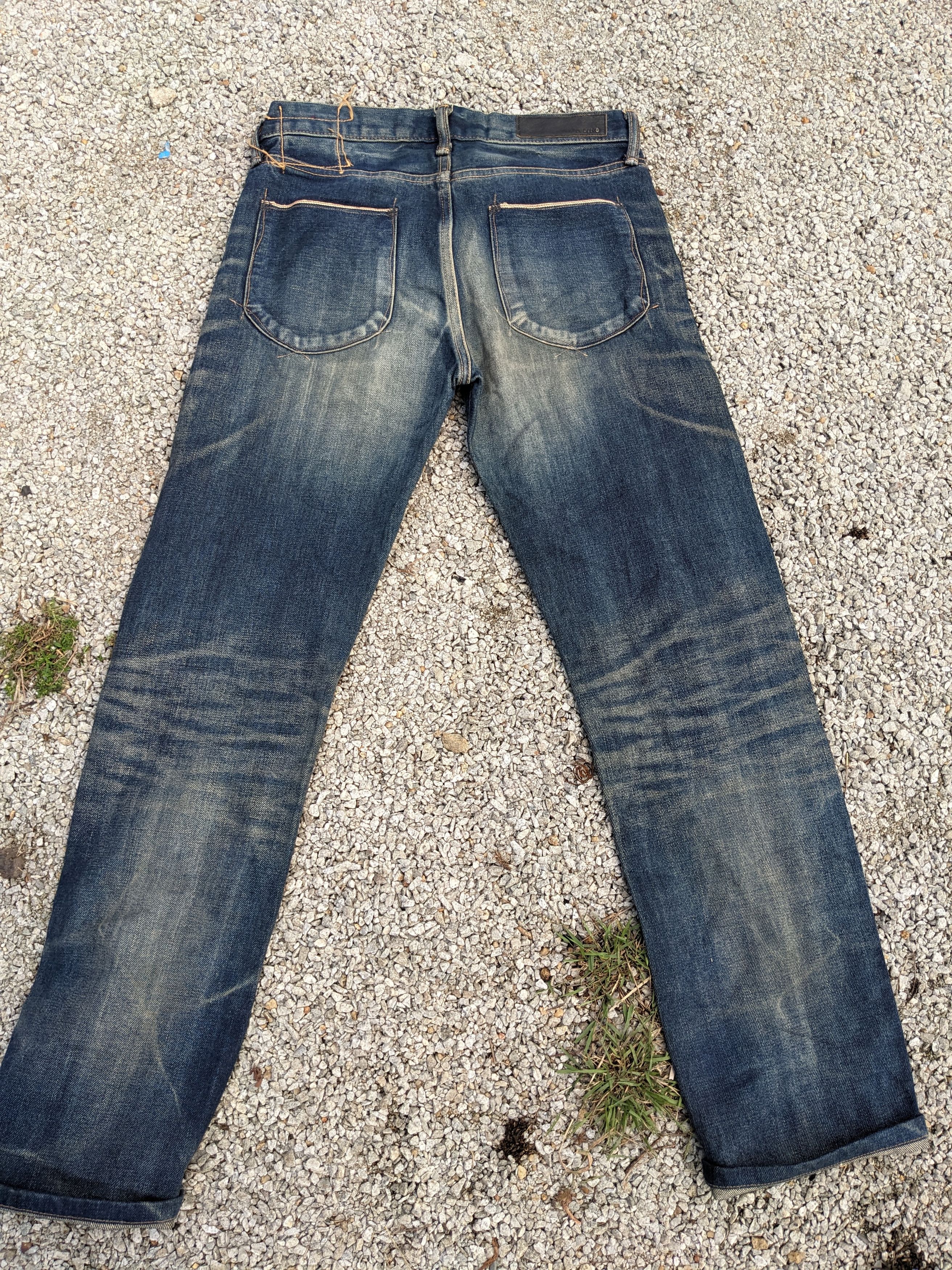 Japanese Brand × KURO Kuro Faded Selvedged Slim Fit Japanese Denim Size US 28 / EU 44 - 3 Thumbnail