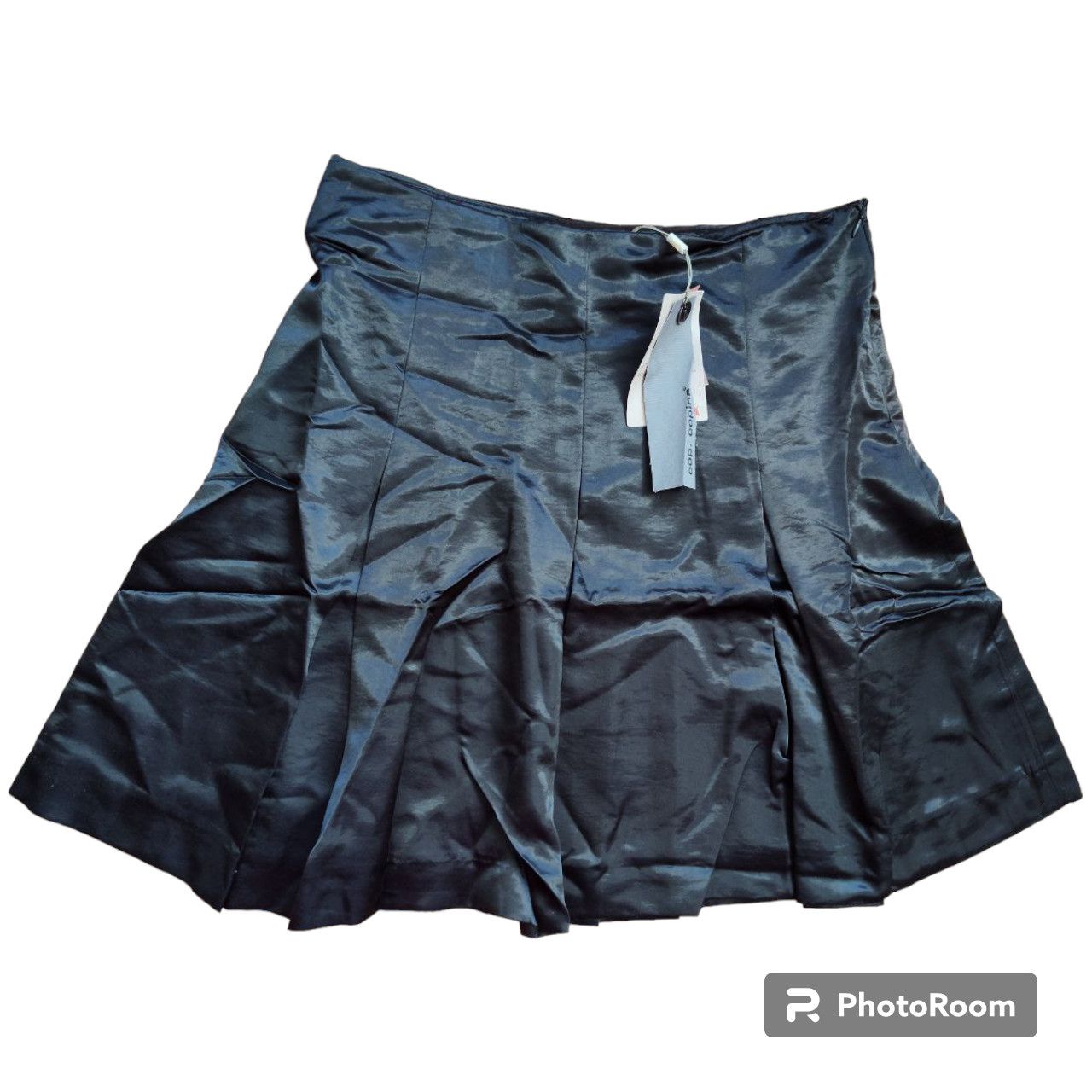 Cop Copine Cop Copine Black Pleated Skirt sz M waist 15" Size 30" / US 8 / IT 44 - 1 Thumbnail