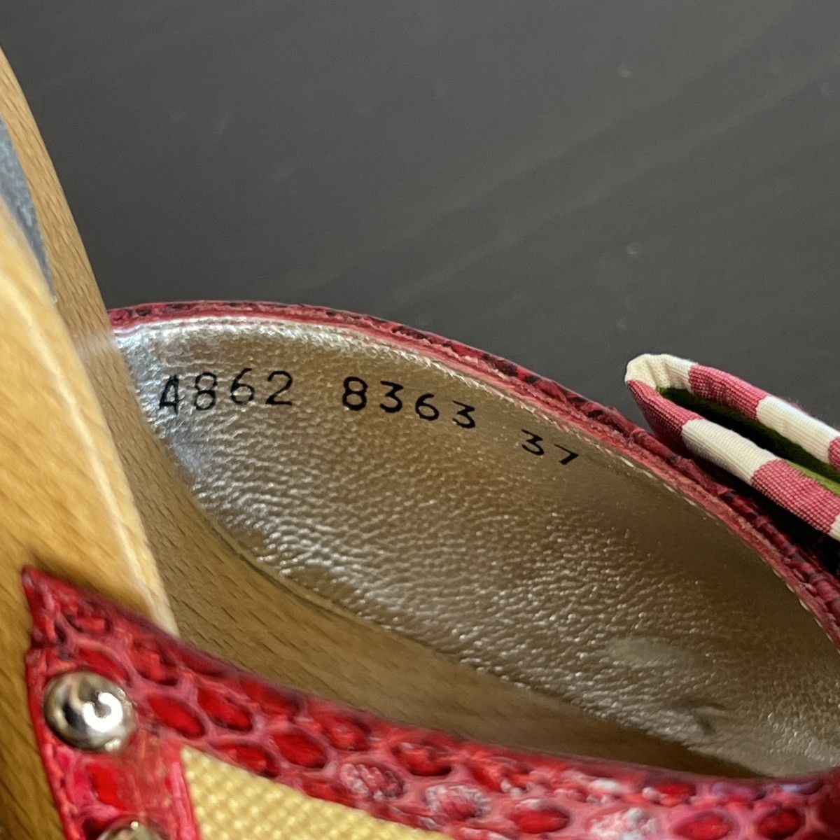 Dolce & Gabbana Dolce & Gabbana D&G Sandals Heels Shoes Platform Y2K Size US 6 / IT 36 - 11 Thumbnail