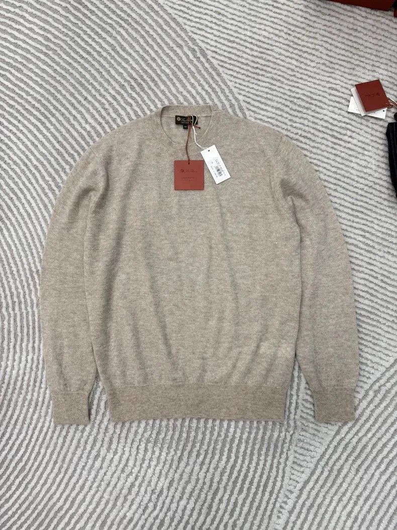 Loro Piana Loro Piana Men's Beige Cashmere Sweater. Size US M / EU 48-50 / 2 - 1 Thumbnail