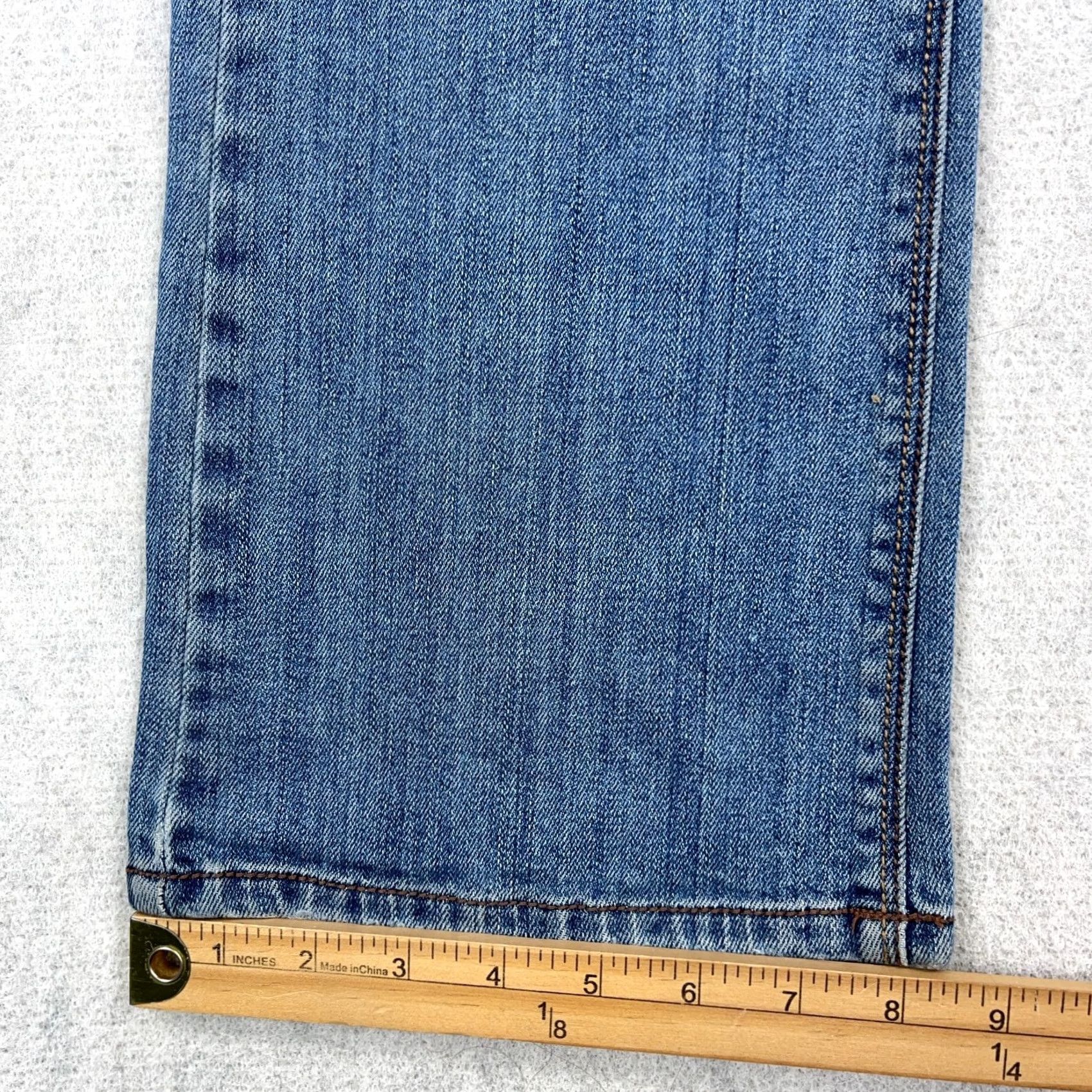 Vintage Vintage Aeropostale Jeans Women 9/10 Bootcut Low Rise Flap Pocket Med Wash 5-Pocket Denim Blue 90s Mens Girls Womens 32in Waist Regular Fit Size 10 XS Size 32" / US 10 / IT 46 - 6 Thumbnail