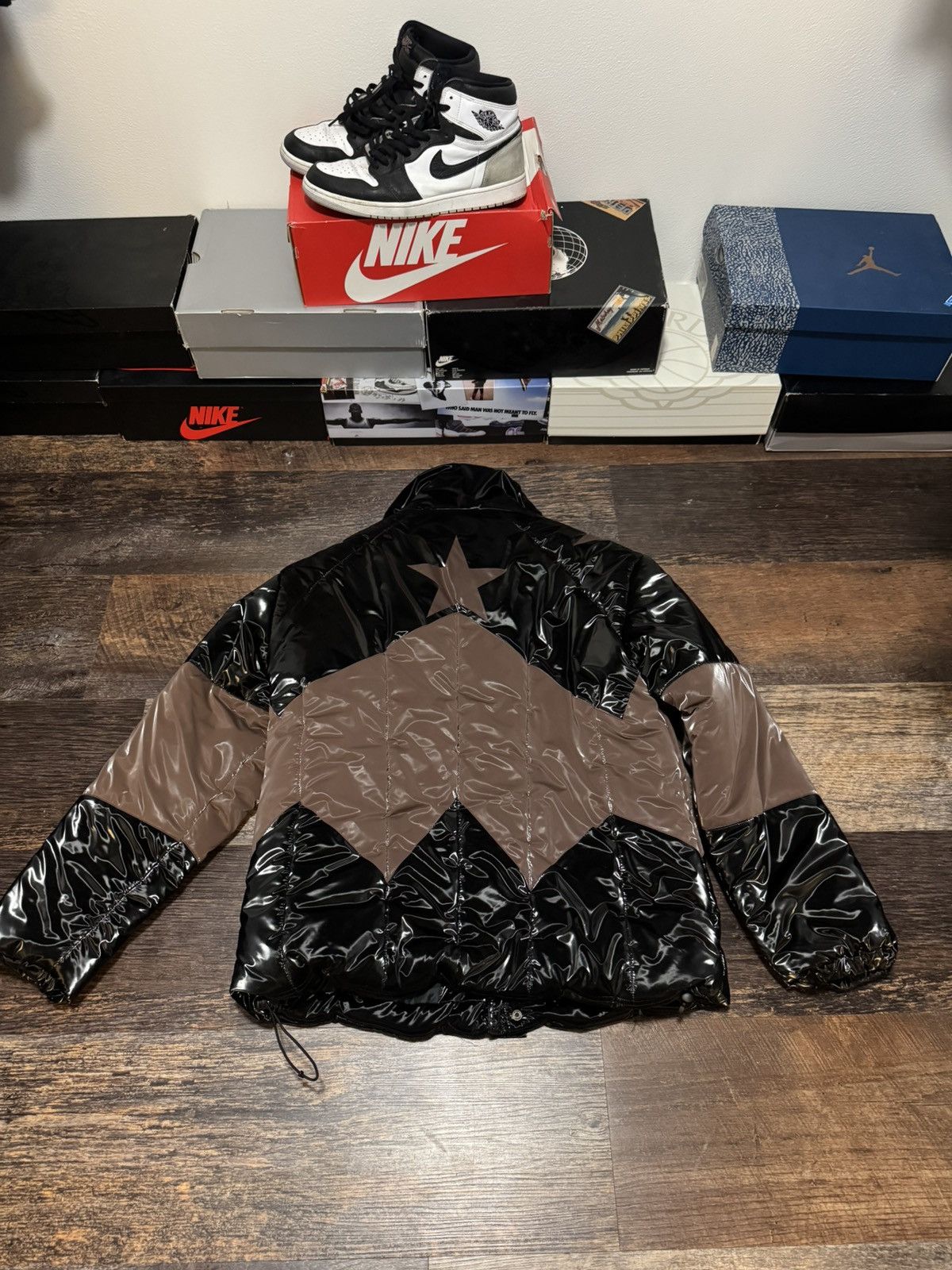 Forever 21 Forever 21 Puffer Coat – Brown/Black (Size L) Size US L / EU 52-54 / 3 - 4 Thumbnail