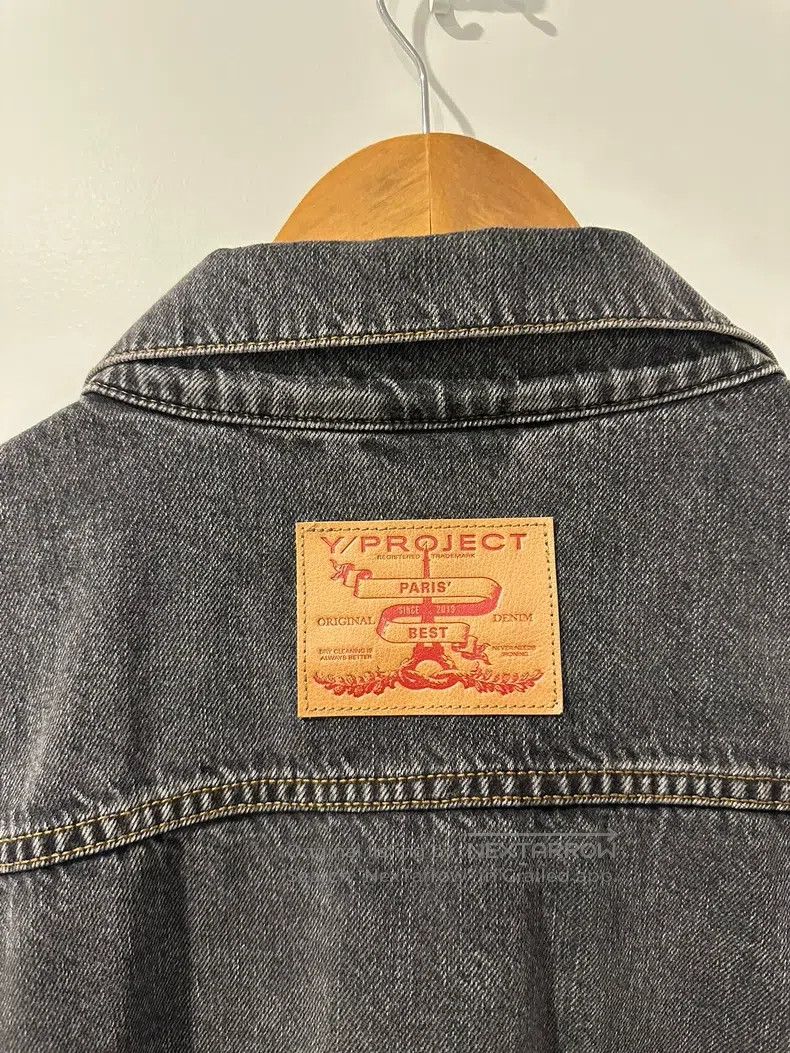 Y/Project Y/Project Size XXL Washed black denim jacket Size US XXL / EU 58 / 5 - 3 Thumbnail