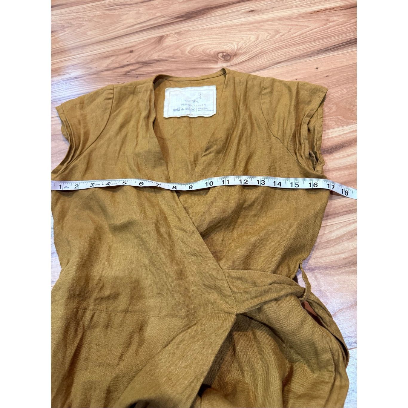 Perfect Moment NotPerfectLinen linen wrap dress size XS Size XS / US 0-2 / IT 36-38 - 4 Thumbnail
