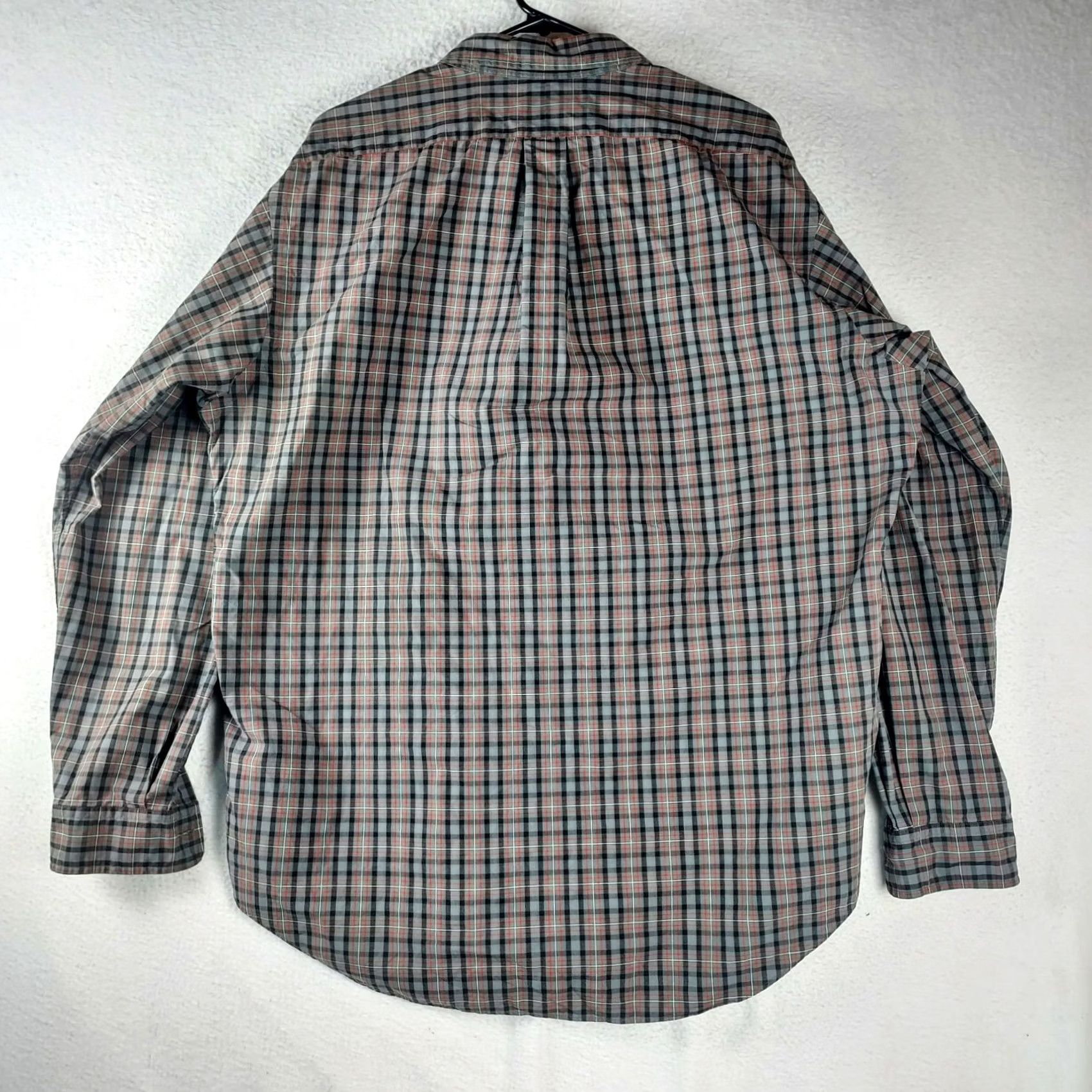 Ralph Lauren Ralph Lauren Men’s L Classic Fit Plaid Button Down Shirt Red Pony Logo Cotton Shirt Size US L / EU 52-54 / 3 - 2 Thumbnail