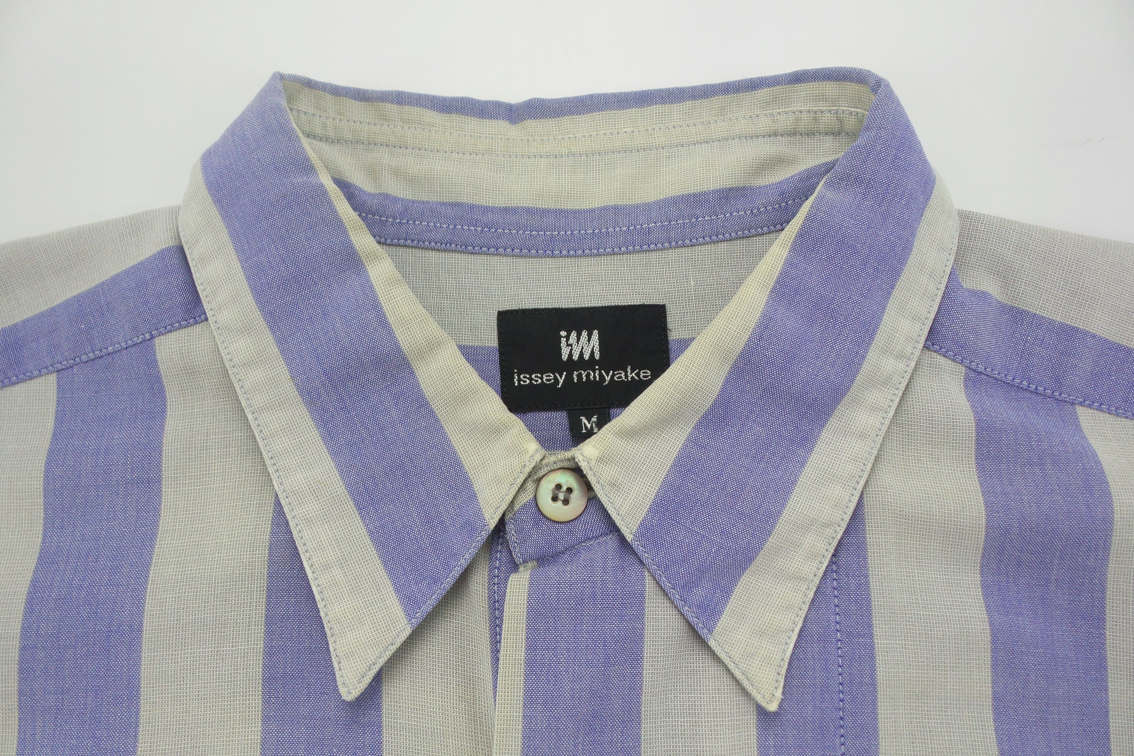 Issey Miyake Issey Miyake Stripes Shirts Size US M / EU 48-50 / 2 - 3 Thumbnail