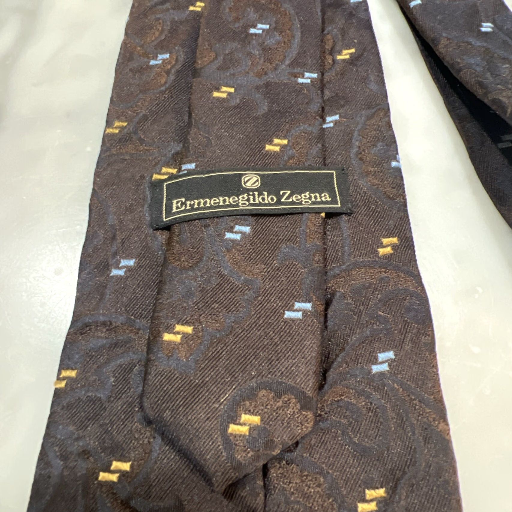Ermenegildo Zegna Ermenegildo Zegna Silk Neck Tie Baroque Multicolor 4” x 60” Made Italy Mens Size ONE SIZE - 7 Thumbnail