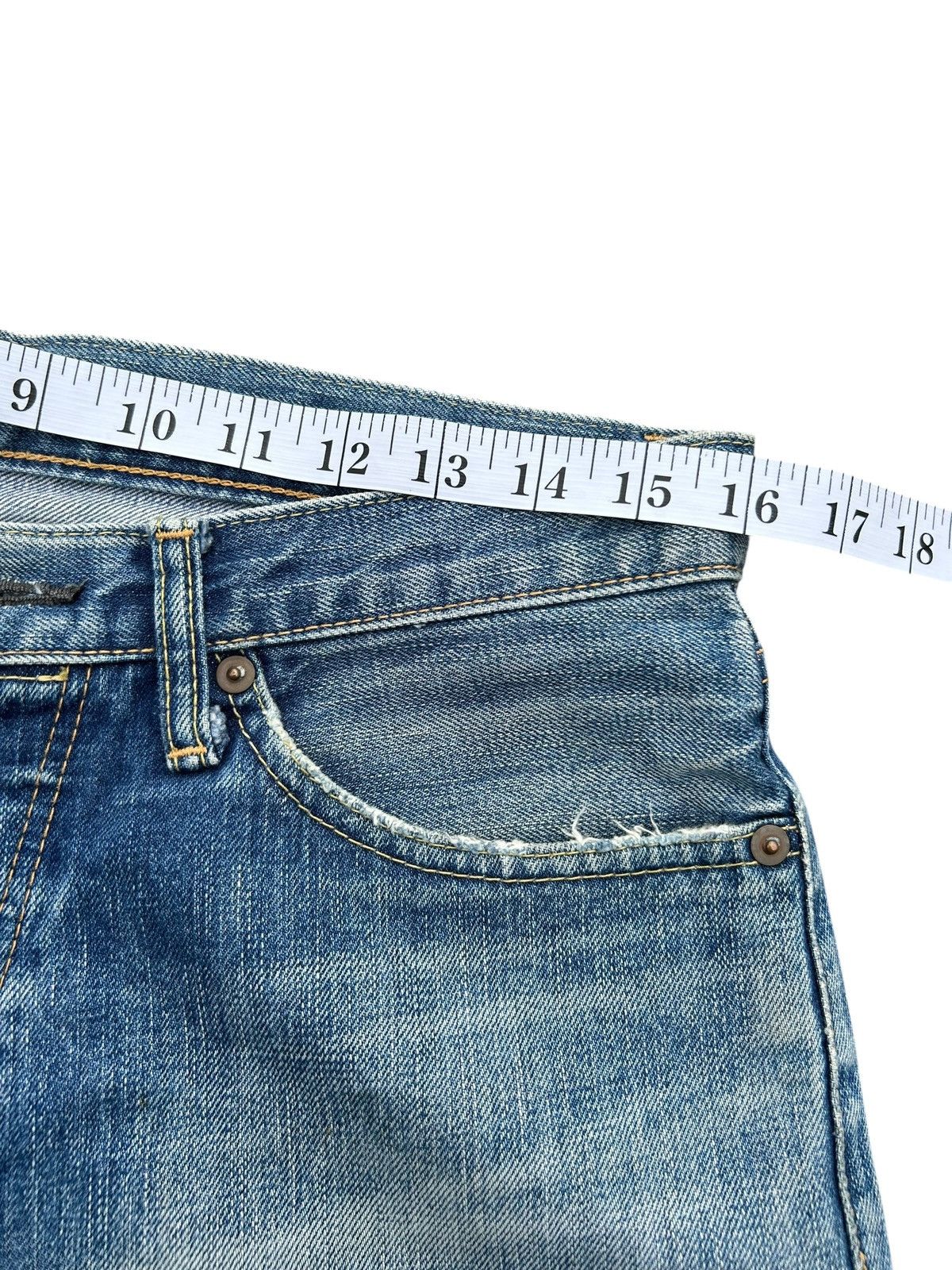Kapital Vintage Modern Amusement Selvedge Distressed Denim Jeans Size US 32 / EU 48 - 14 Thumbnail