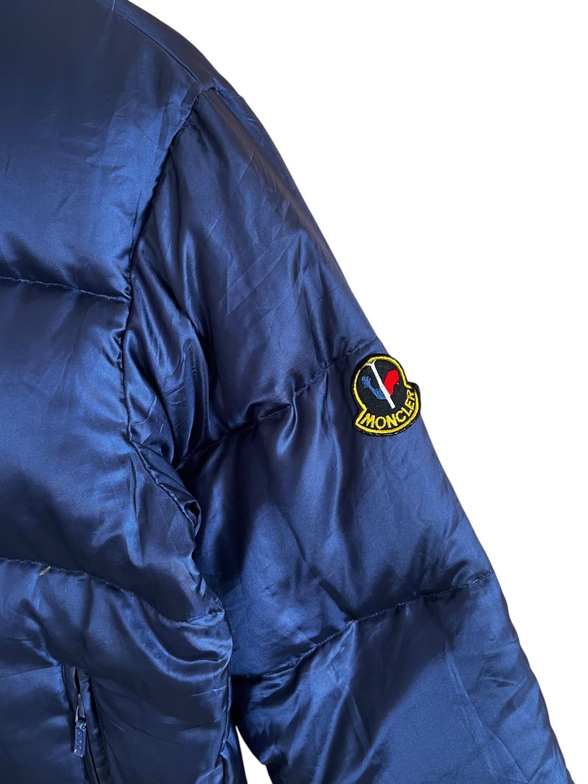 Moncler Rare Vintage Moncler By Asics Reversible Bomber Jacket 1990s Size US M / EU 48-50 / 2 - 7 Thumbnail