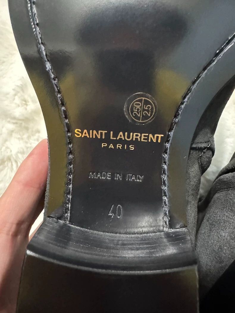 Saint Laurent Paris Saint Laurent ParisSuede boots 2504-Nextarrow Size US 7 / EU 40 - 6 Thumbnail