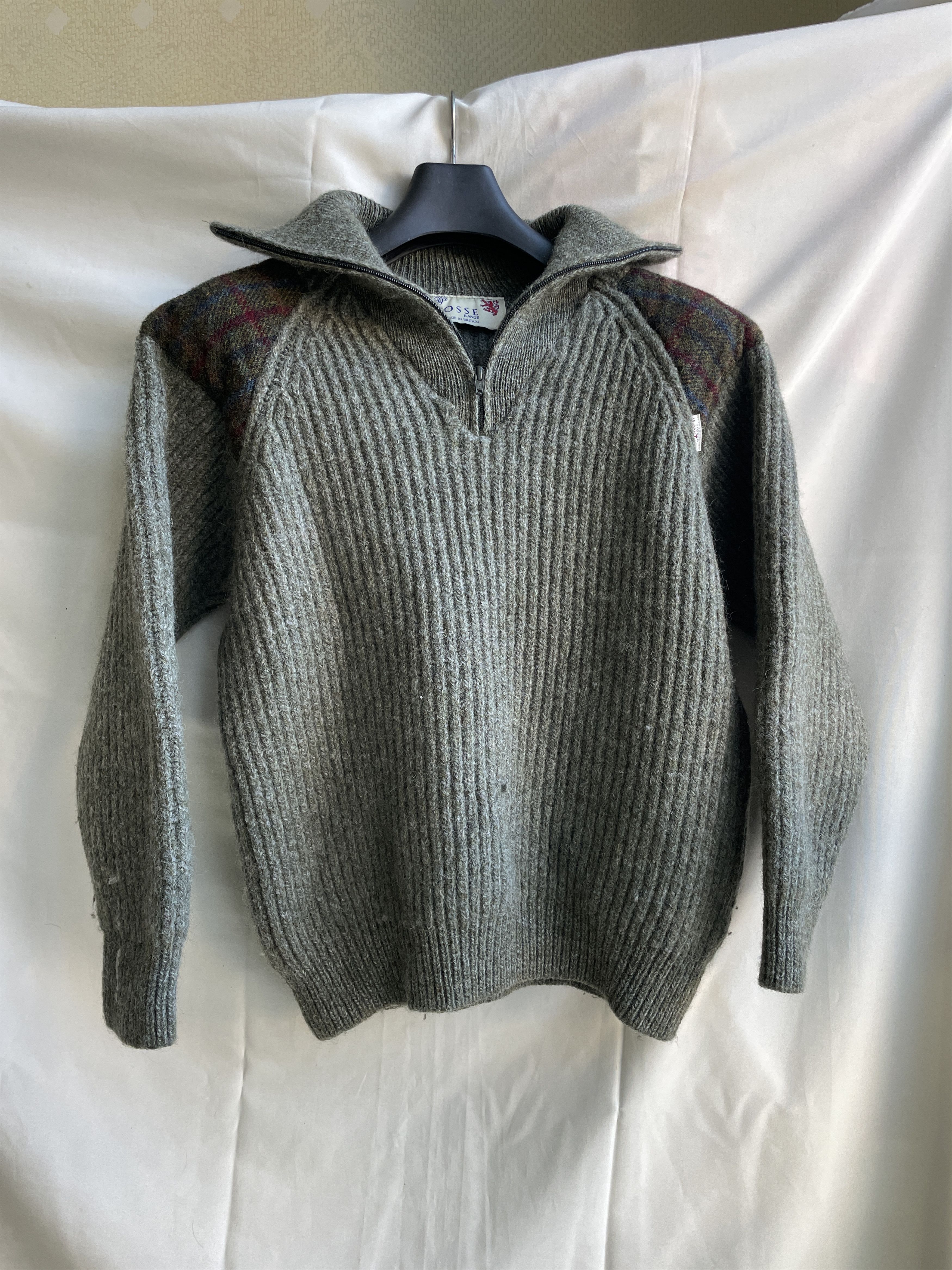 Other Niffi The Ecosse Crofter 1/4 Zip Chunky Knit Sweater Size US S / EU 44-46 / 1 - 1 Thumbnail