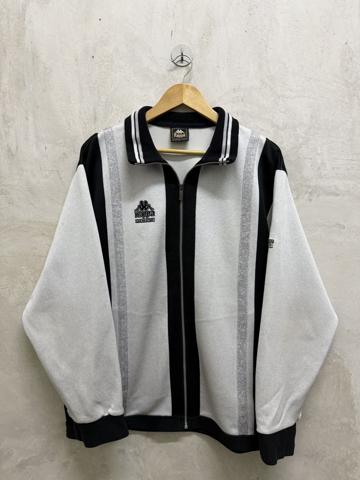 Kappa Vintage 90s Distressed Kappa Tracktop Sportwear Size US XL / EU 56 / 4 - 3 Thumbnail