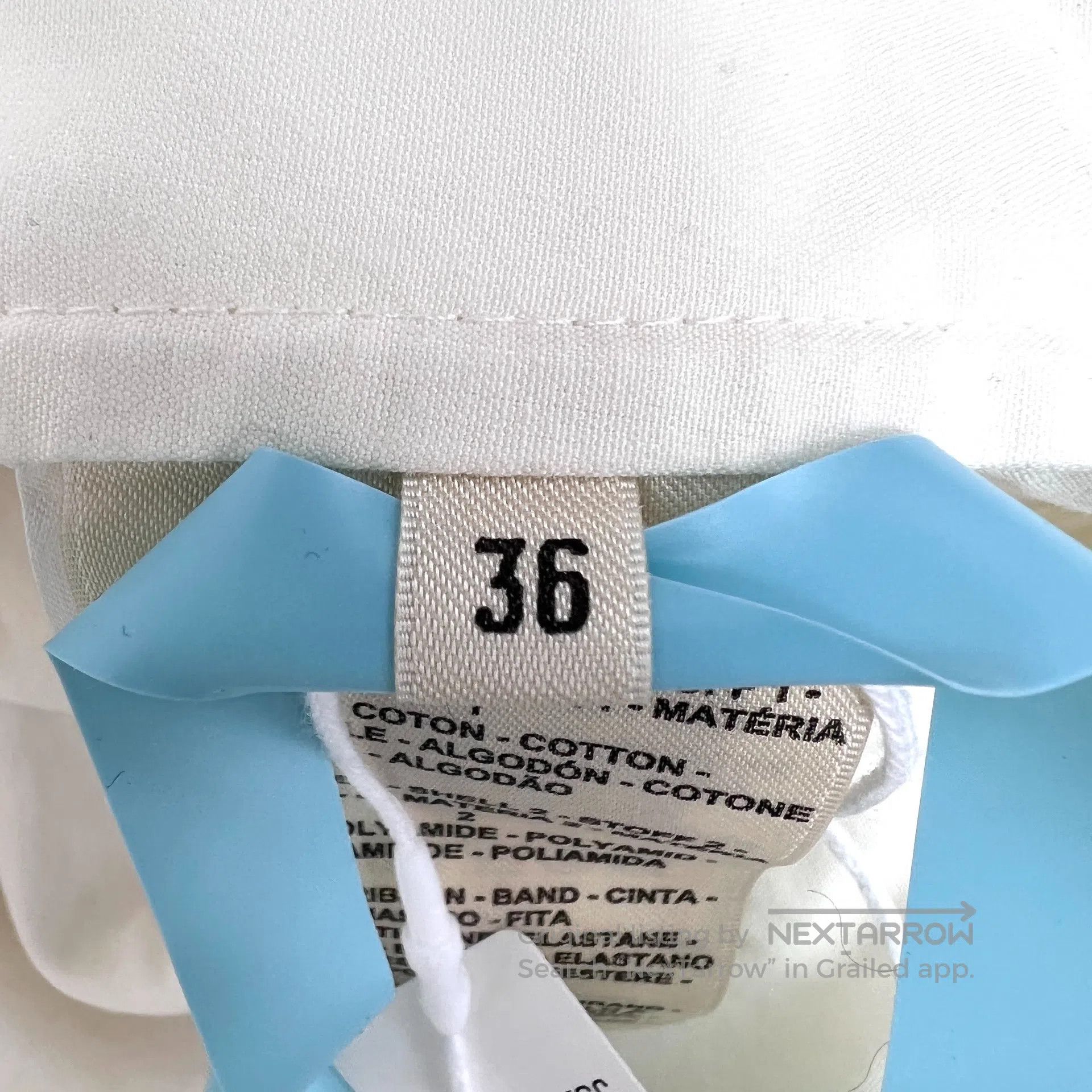 Hermes Hermes Beige drawstring design cotton long sleeve jacket| Size XS / US 0-2 / IT 36-38 - 7 Thumbnail