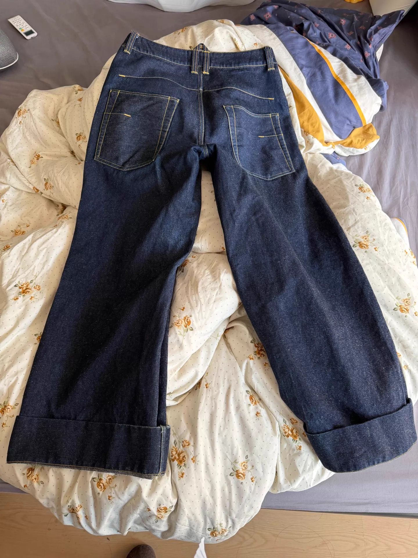 Toogood Toogood Worn Super Heavyweight Wide Leg Jeans 2 London Size 26" / US 2 / IT 38 - 3 Thumbnail