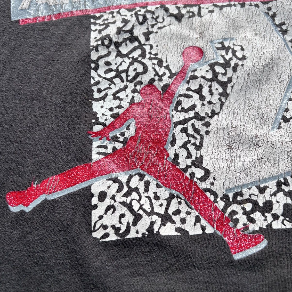 Nike Vtg 90s Nike Air Jordan 23 Elephant Print Tee XL Made in USA Size US XL / EU 56 / 4 - 6 Thumbnail