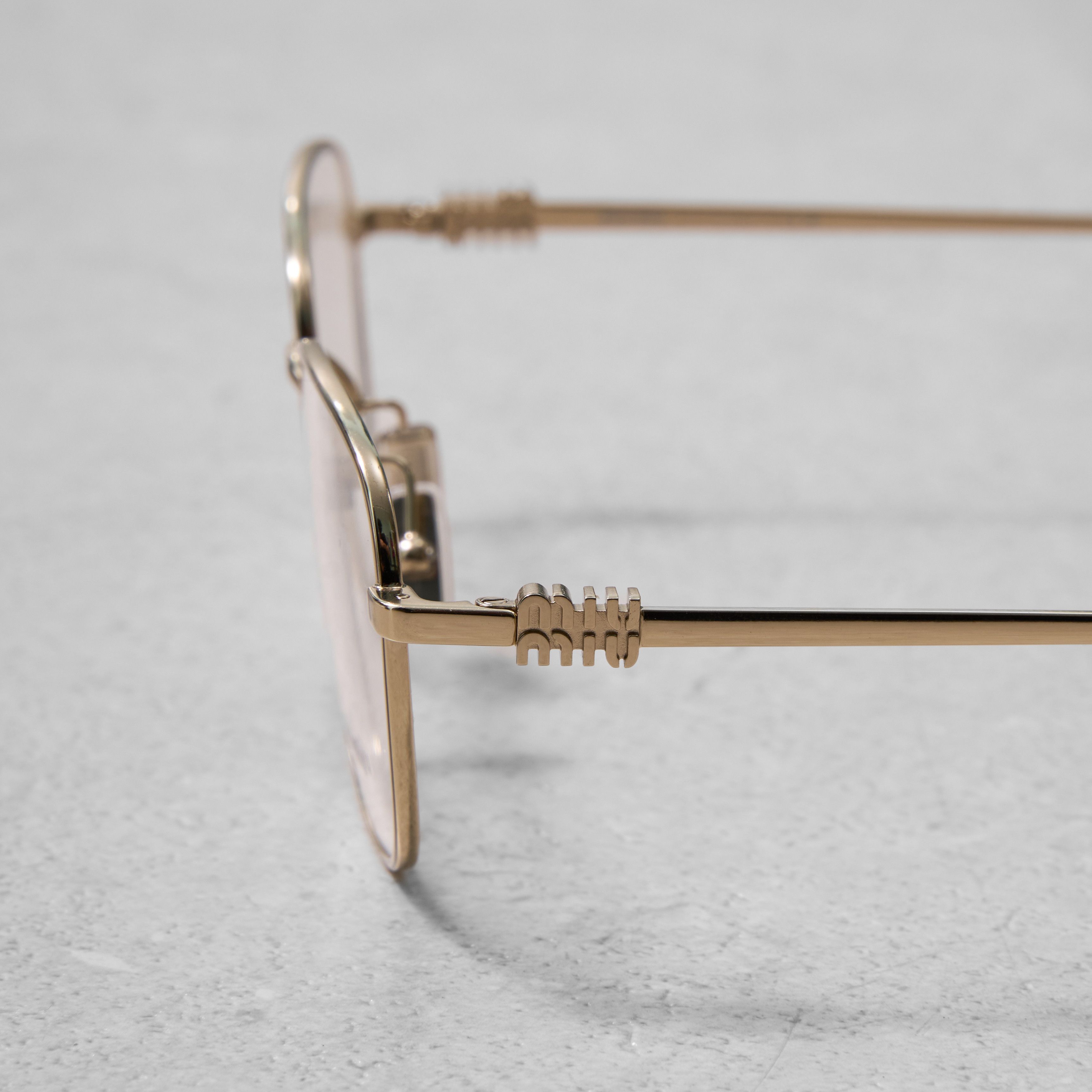 Miu Miu MIU MIU MU 50WV ZVN1O1 Glasses Size ONE SIZE - 5 Thumbnail