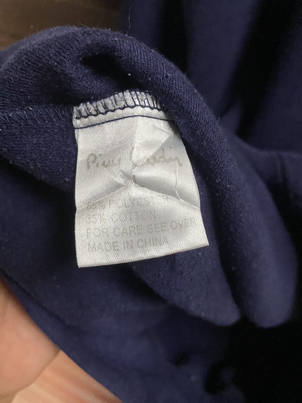 Pierre Cardin × Vintage Vintage Pierre Cardin Paris Embroidery Sweatshirt Size US L / EU 52-54 / 3 - 7 Thumbnail