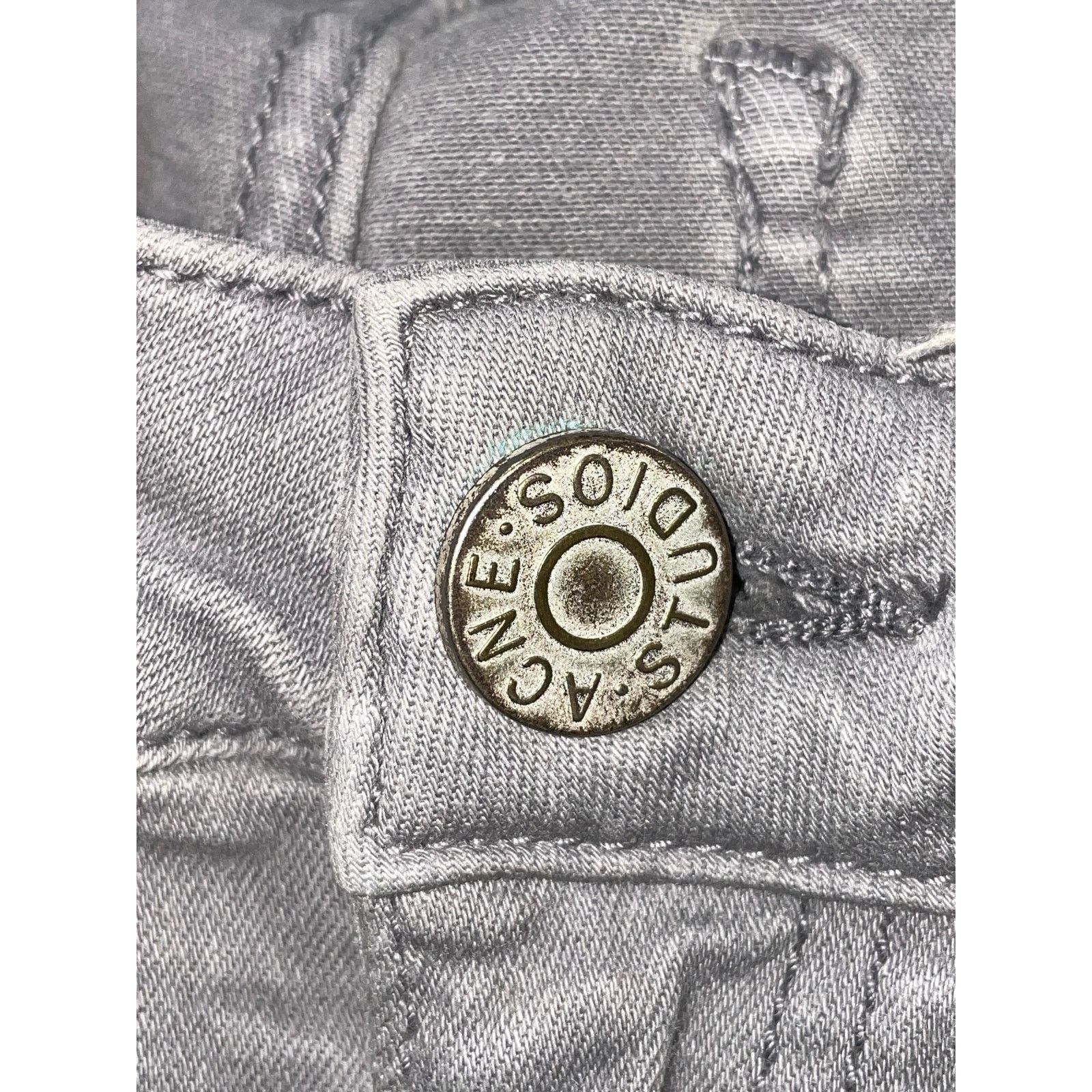 Acne Studios Acne Studios Plain Grey Wash Jeans Size US 26 / EU 42 - 5 Thumbnail