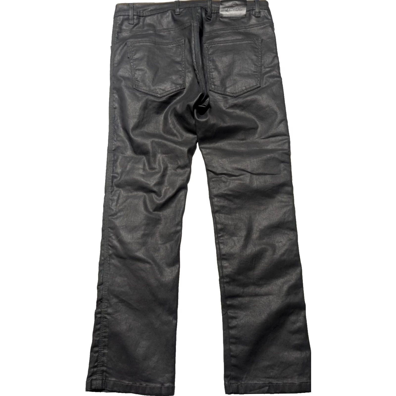 SAS REAX 610 Jeans - Men 38X32 Protective Denim SAS TEC Motorcycle Black EUC Slim Straight 5-Pocket Lined Cotton Spandex Rotary Zipper Pocket Mens Size US 38 / EU 54 - 2 Thumbnail
