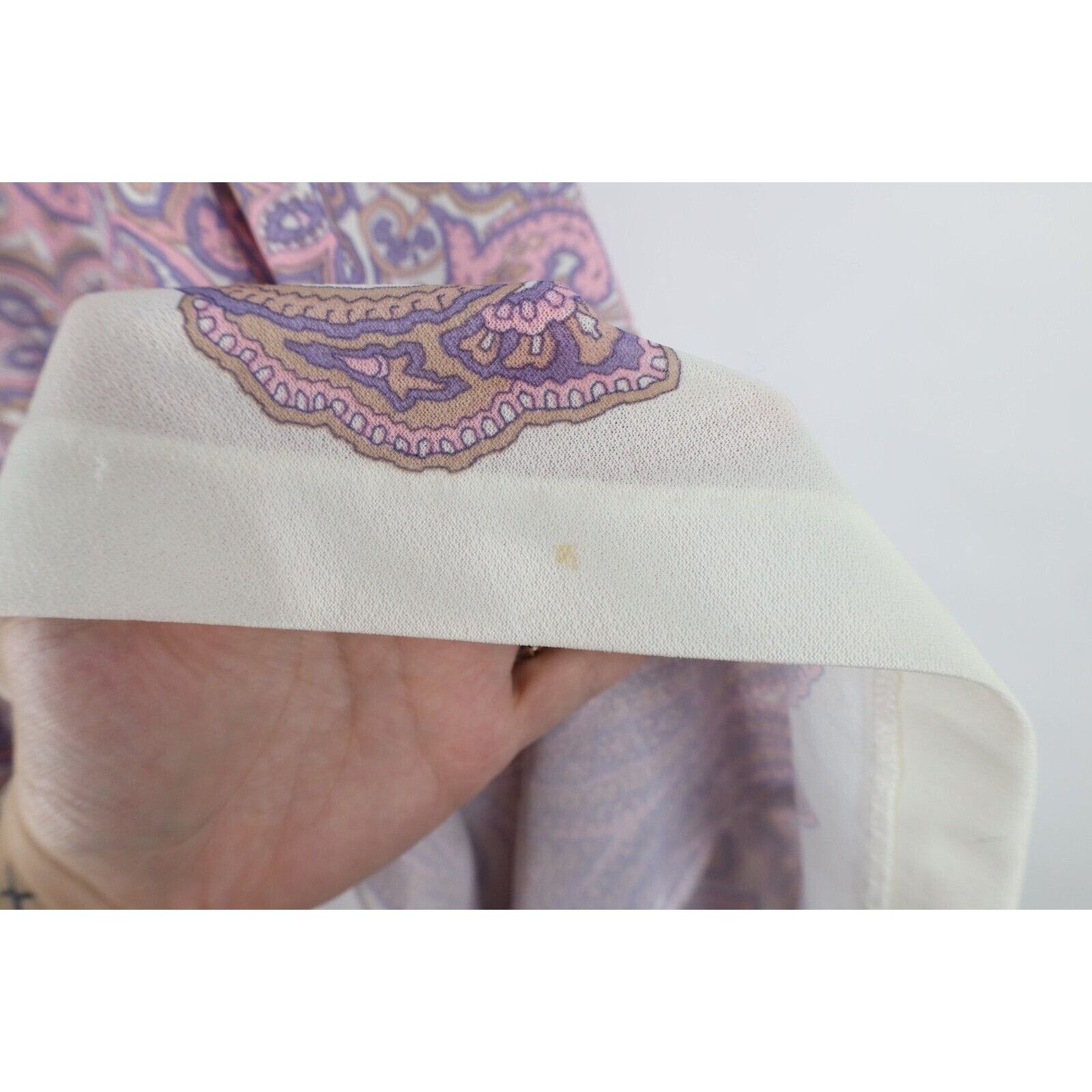 Vintage Vintage 70s Country Primitive Lace Collar Kni Size XL / US 12-14 / IT 48-50 - 9 Thumbnail
