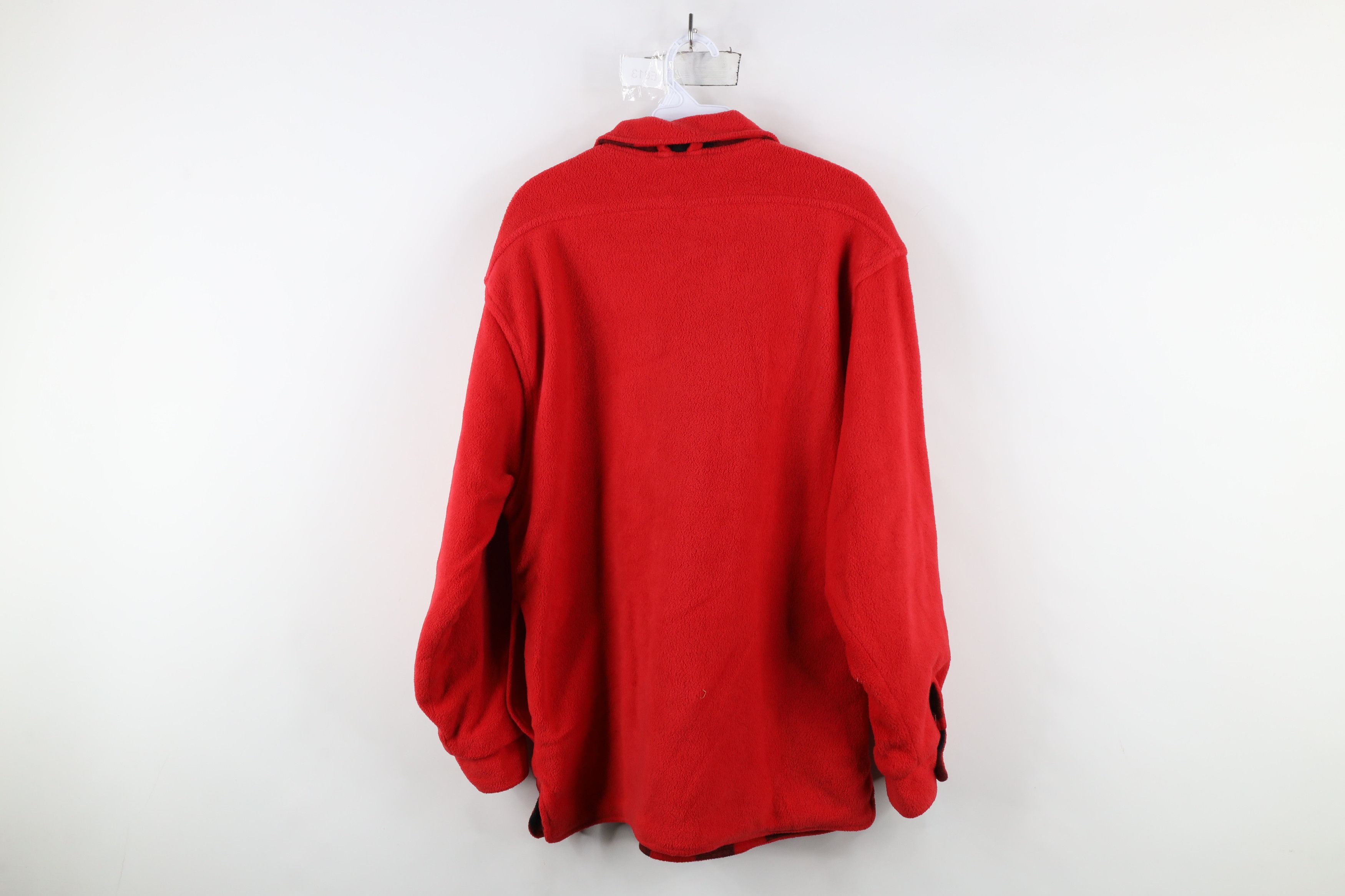 Marlboro × Vintage Vintage 90s Marlboro Reversible Half Zip Fleece Sweater Red Size US S / EU 44-46 / 1 - 8 Thumbnail