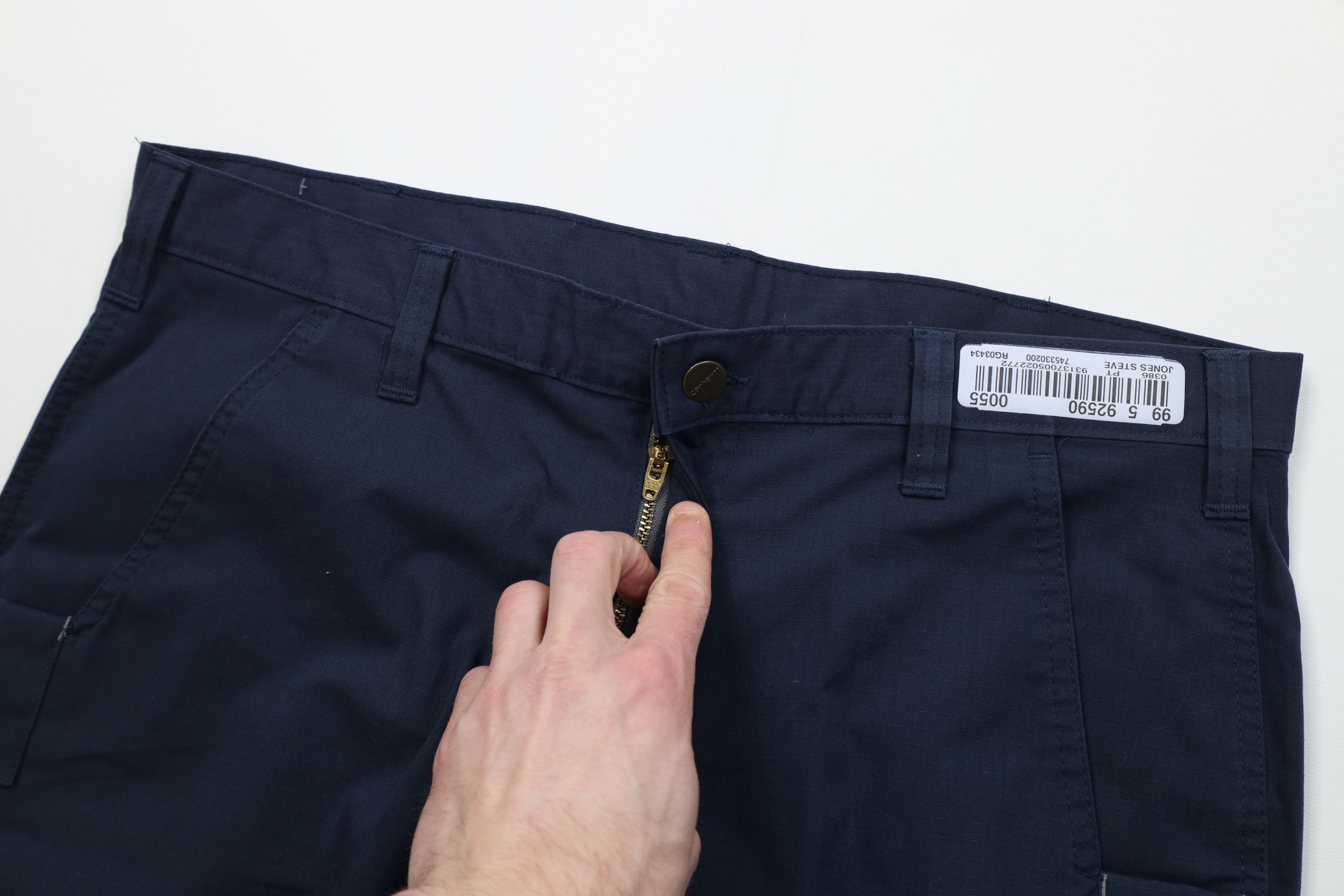 Carhartt Vintage Y2K Carhartt Relaxed Fit Wide Leg Dungaree Pants Size US 34 / EU 50 - 8 Thumbnail