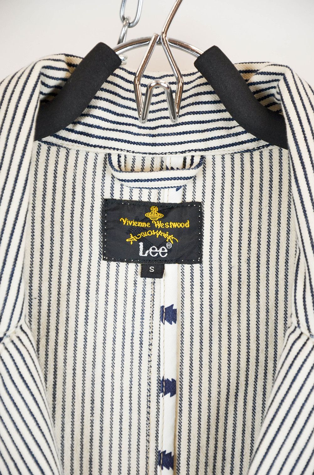 Lee × Vintage Vivienne Westwood x Lee Workman Blazer Striped Jacket - S Size US S / EU 44-46 / 1 - 9 Thumbnail