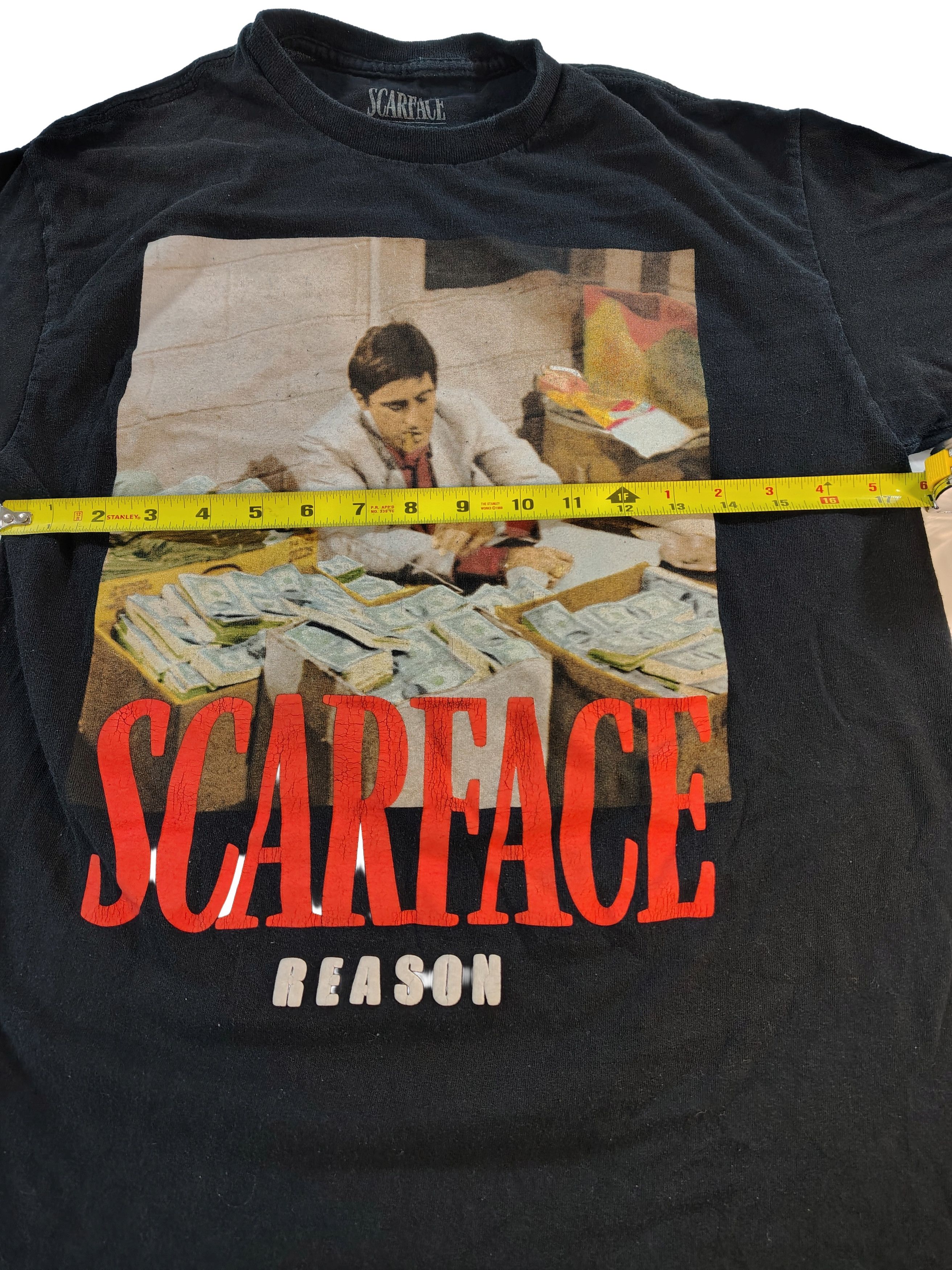 Reason Men's Scarface Money Is The Reason Size Medium T-Shirt Size US M / EU 48-50 / 2 - 4 Thumbnail