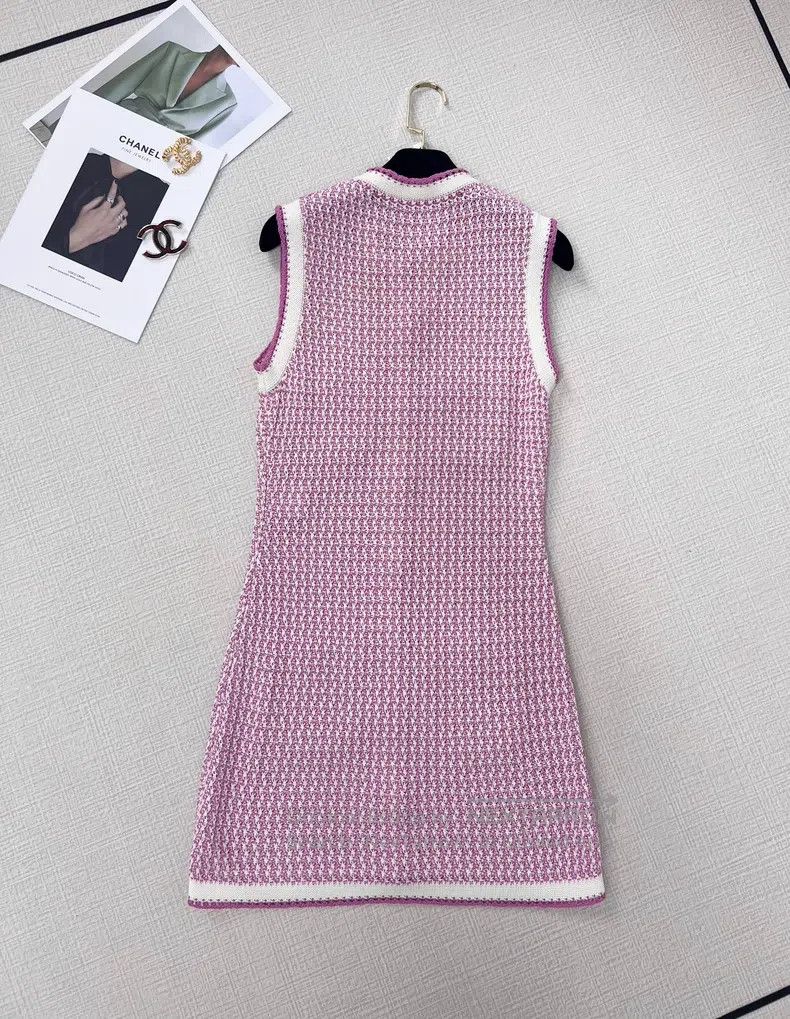 Chanel Chanel Knitted vest dress Size XS / US 0-2 / IT 36-38 - 5 Thumbnail