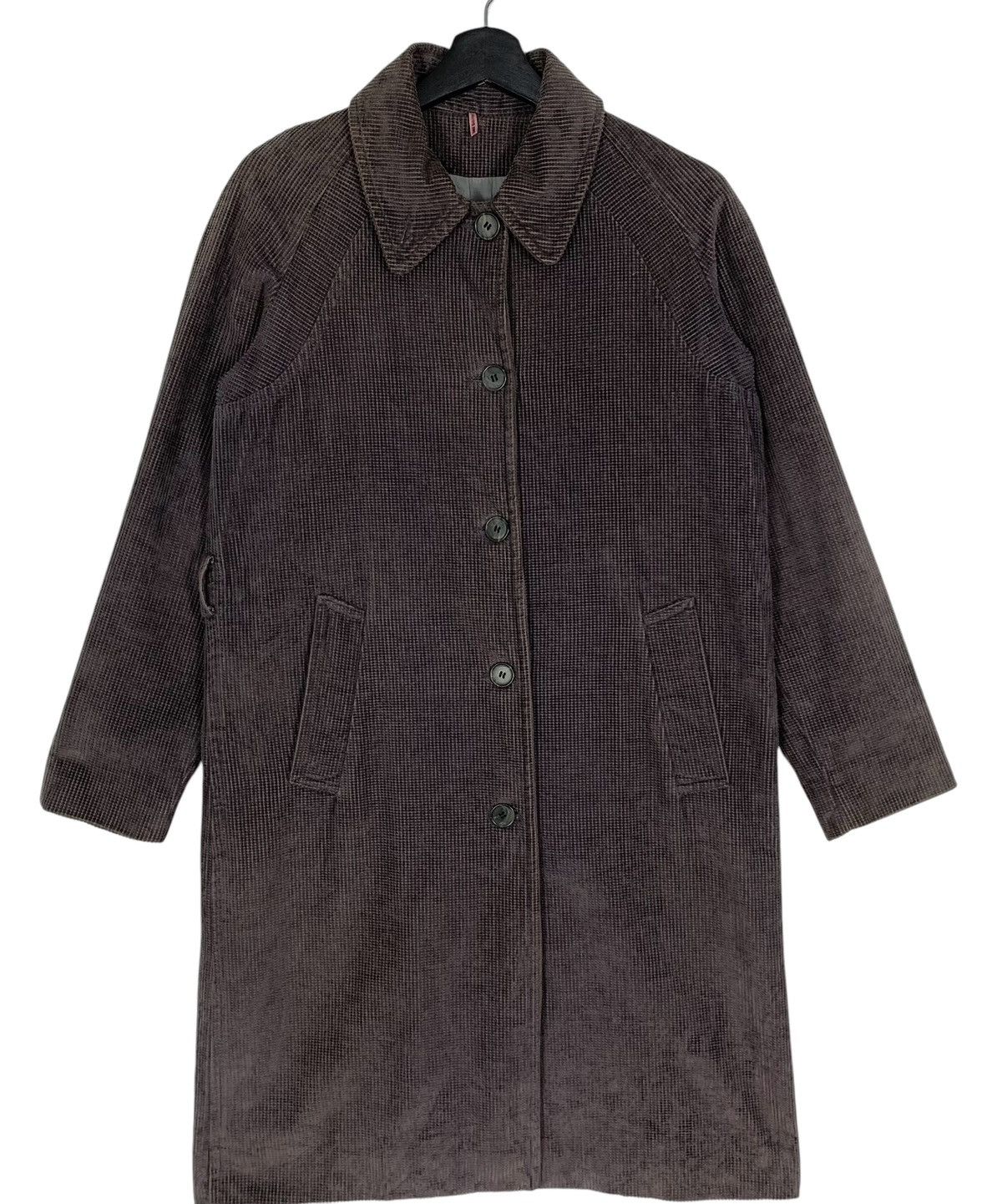 Japanese Brand Ball Barret Clothing JapaneseBrand Velvet Trench Coat Size US M / EU 48-50 / 2 - 2 Thumbnail