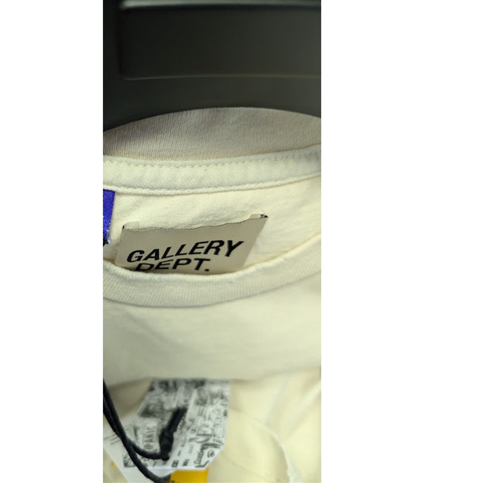Gallery Dept. o1rshd1 Protect Yourself T-Shirt in Archival White Size US XL / EU 56 / 4 - 19 Thumbnail