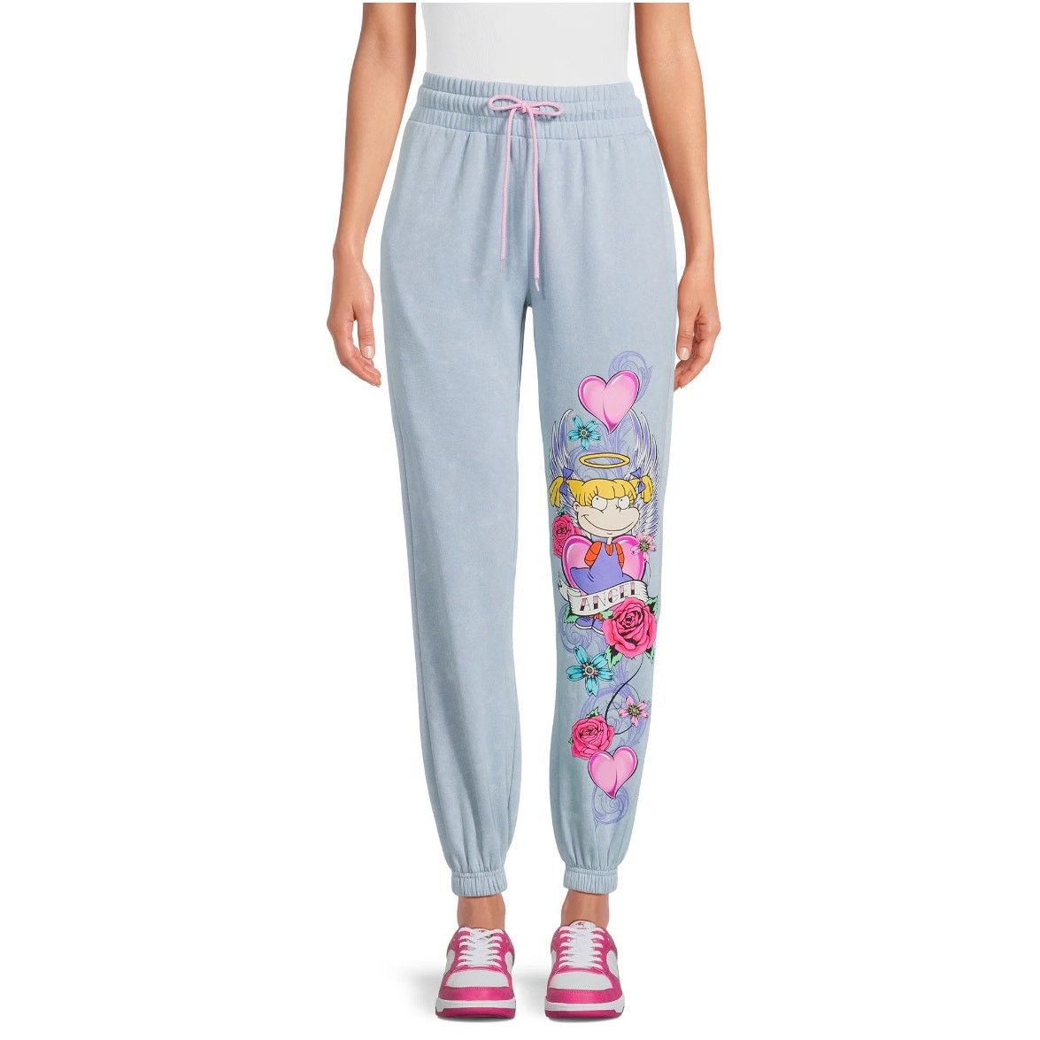 Nickelodeon Rugrats Juniors' Large 11-13 Graphic Jogger Pants 28" Inseam Size 34" / US 12 / IT 48 - 1 Thumbnail