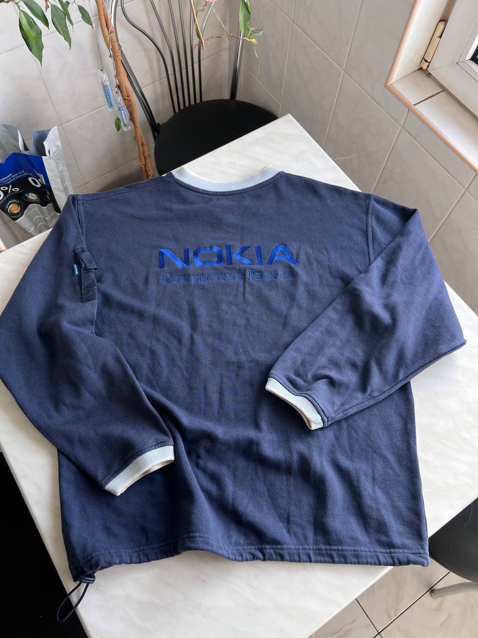 Apple Vintage 2003 Nokia 7600 phone promo merch Sweatshirt Y2K Size US M / EU 48-50 / 2 - 12 Thumbnail