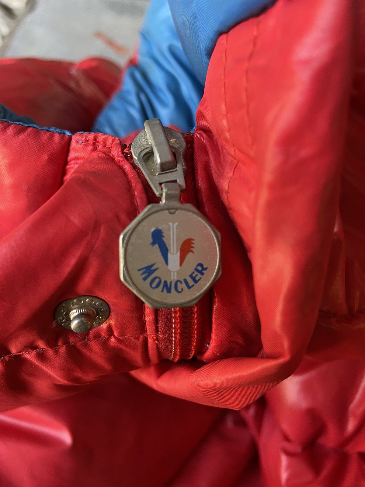 Moncler Vintage 80s Moncler Grenoble Paninaro Puffer Jacket Size US L / EU 52-54 / 3 - 13 Thumbnail