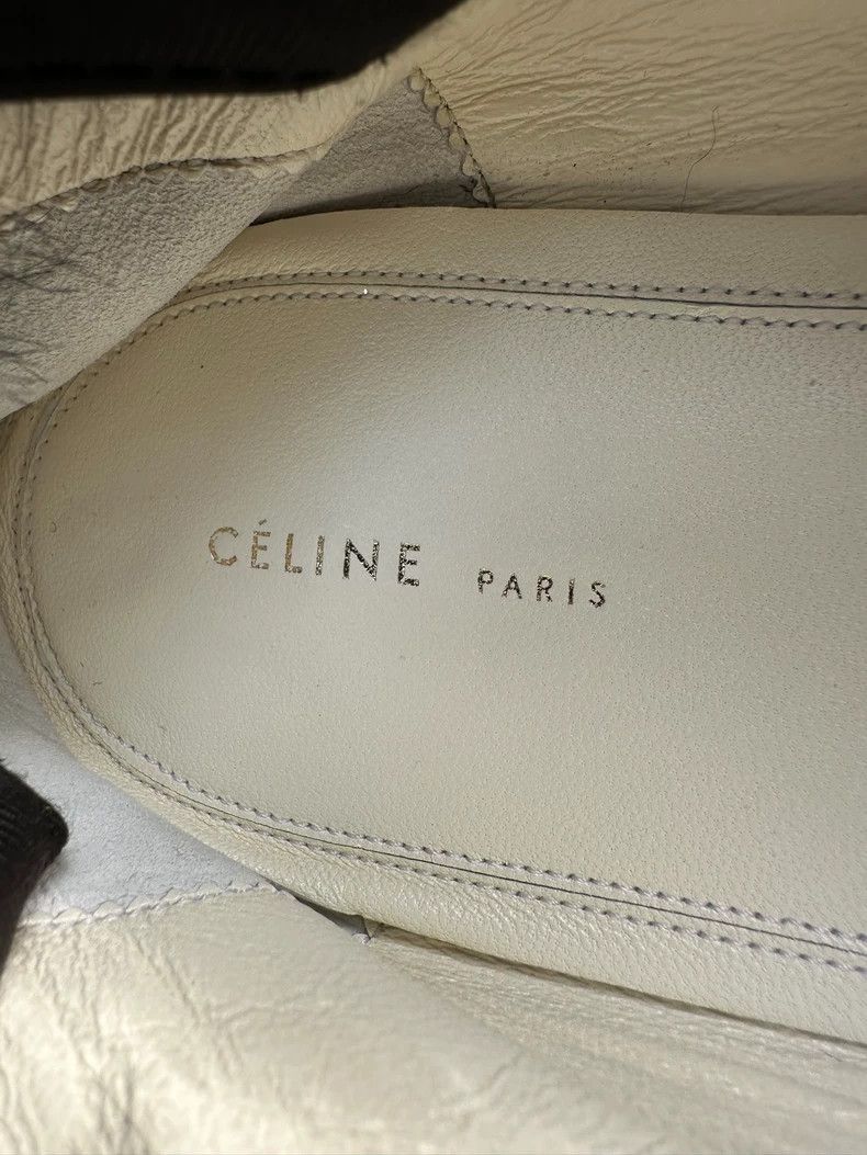 Celine Celine Black Fur Moccasin Slippers Size US 7.5 / EU 40-41 - 7 Thumbnail