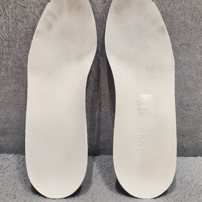 Gucci Gucci Ace Leather Ladybug Embroidered Sneakers Size US 5 / IT 35 - 9 Thumbnail