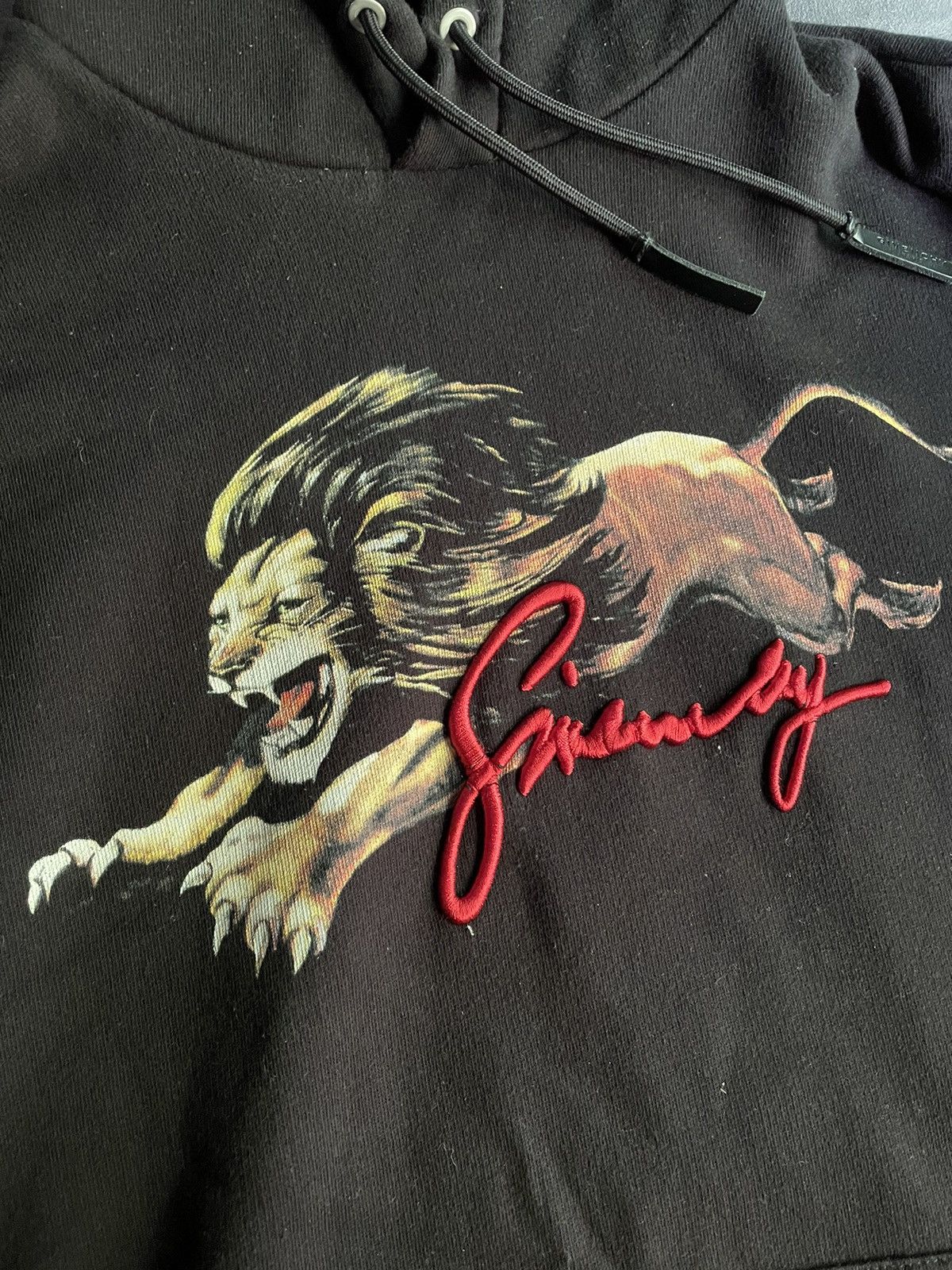 Givenchy Givenchy Leo Lion Embroidered Hoodie Grailed