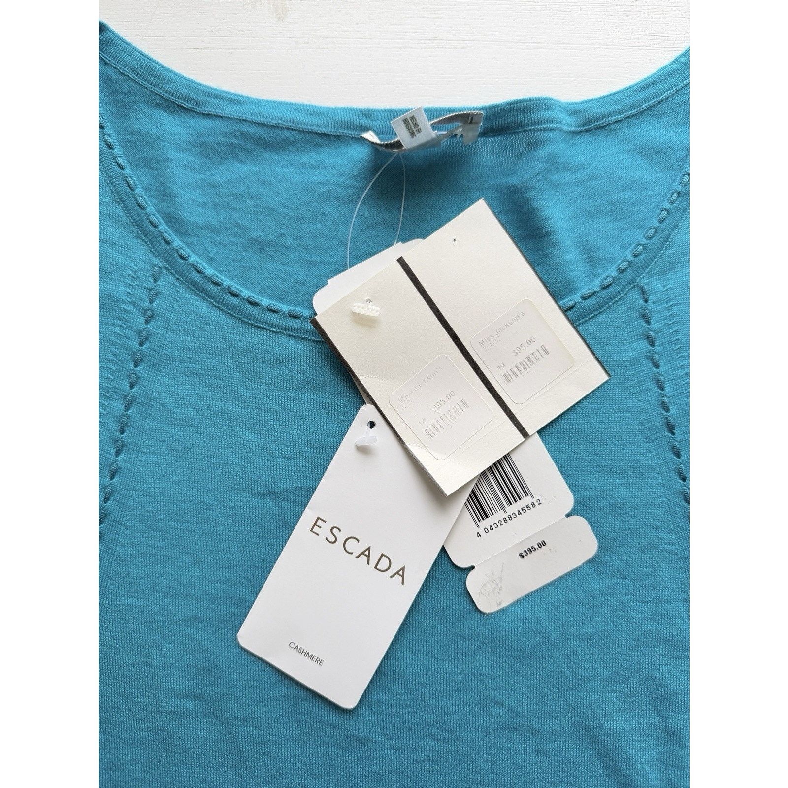 Escada Sport Escada Sport 100% Cashmere Sz XL Ombré Aqua Cardigan Set NWT Size XL / US 12-14 / IT 48-50 - 20 Thumbnail