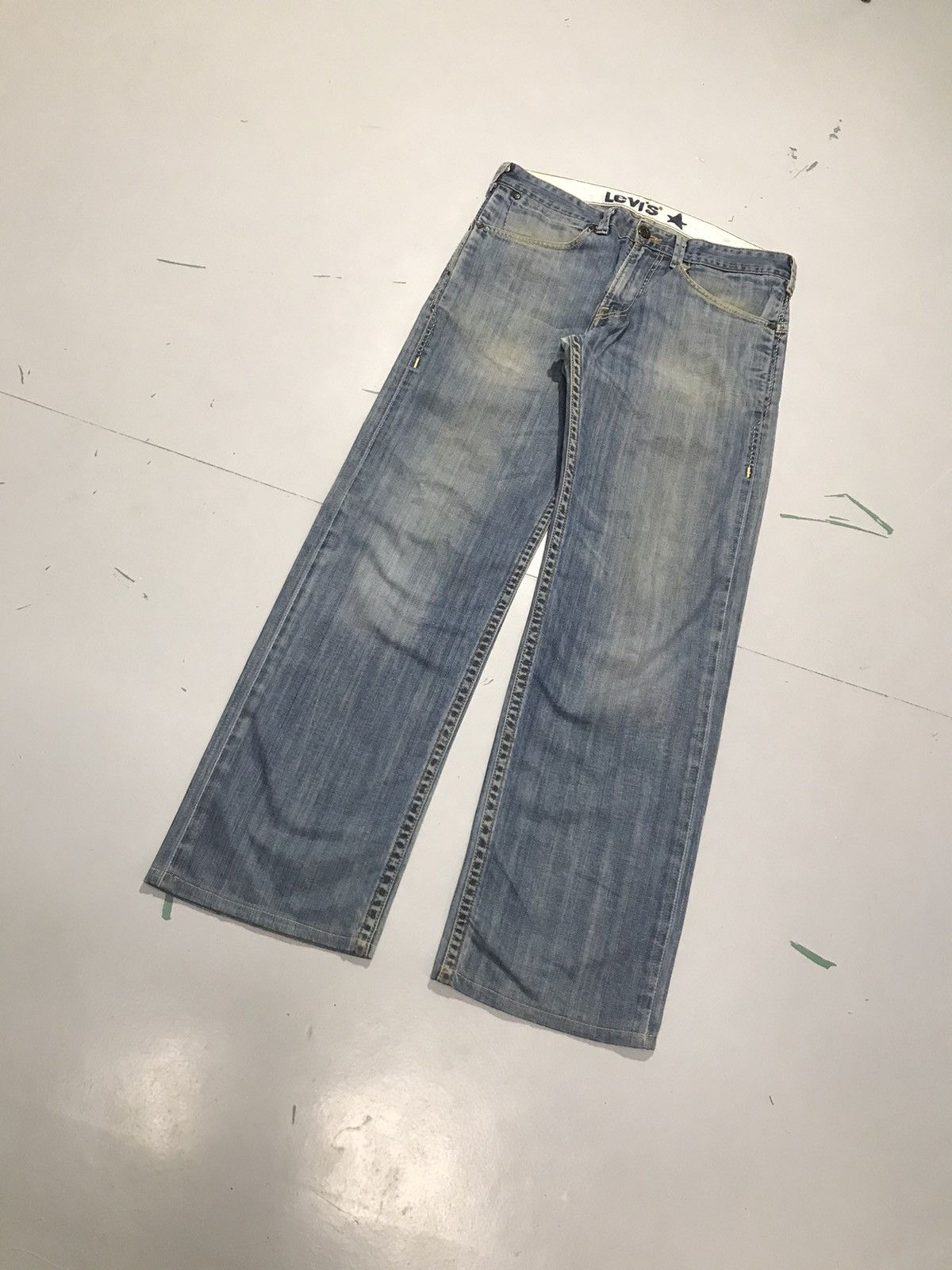 Levi's Vintage Levi’s buckle belt denim Size US 34 / EU 50 - 3 Thumbnail