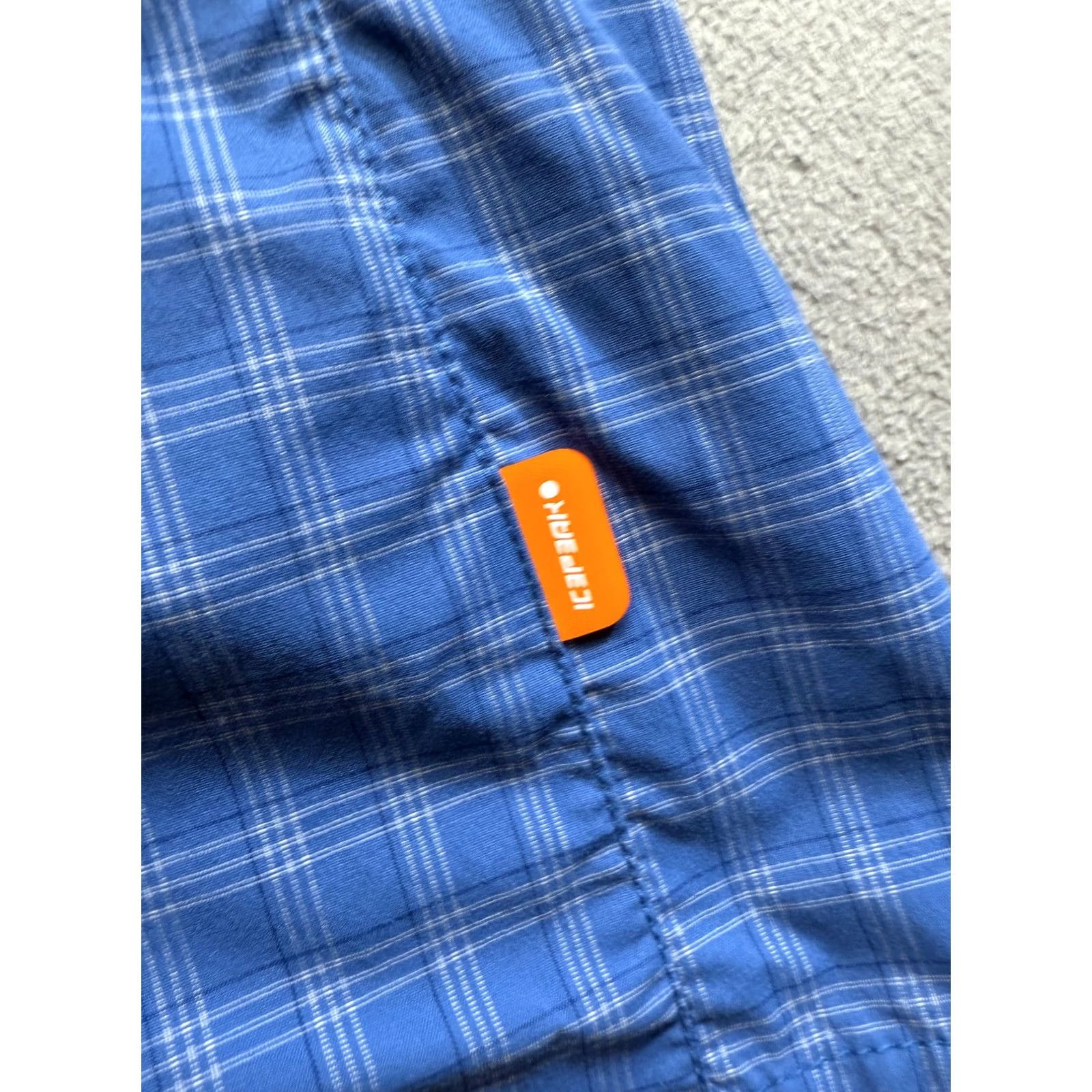 Vintage Icepeak Blue Button-Up Shirt Short Sleeve Eur 46 Womens XS? Size L / US 10 / IT 46 - 4 Thumbnail