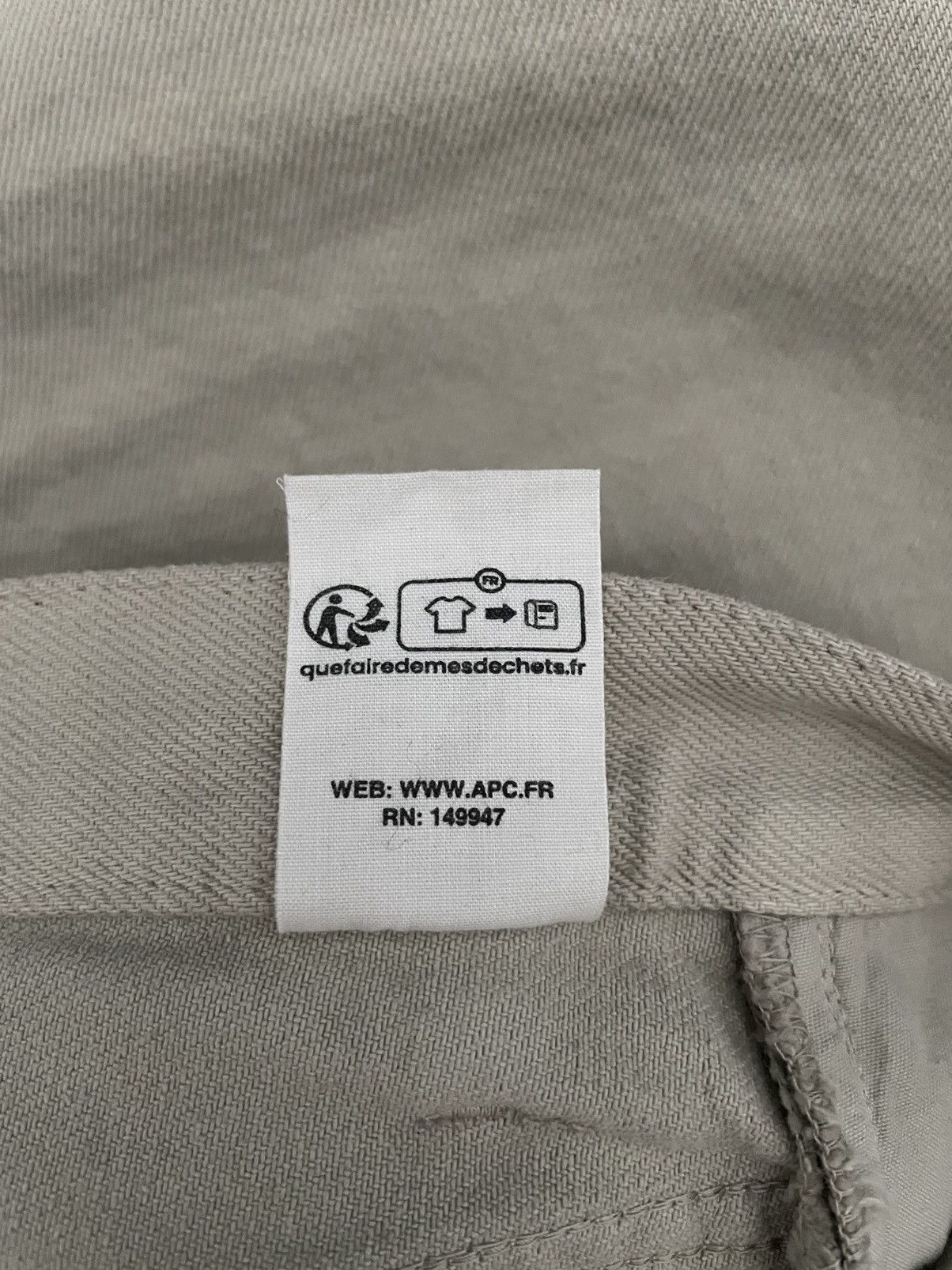 A.P.C. A.P.C. Petit New Standard jeans taupe - 33 Size US 33 - 8 Thumbnail