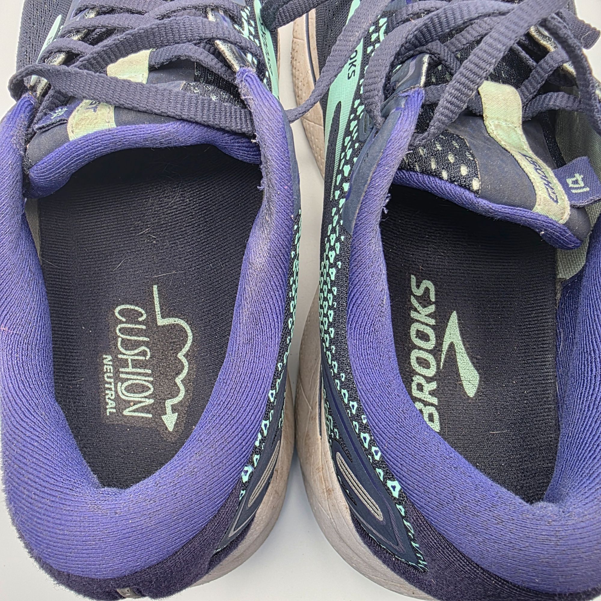 Brooks Brooks Ghost 14 Womens Size 10 Purple Peacoat Yucca Athletic Size US 10 / IT 40 - 5 Thumbnail