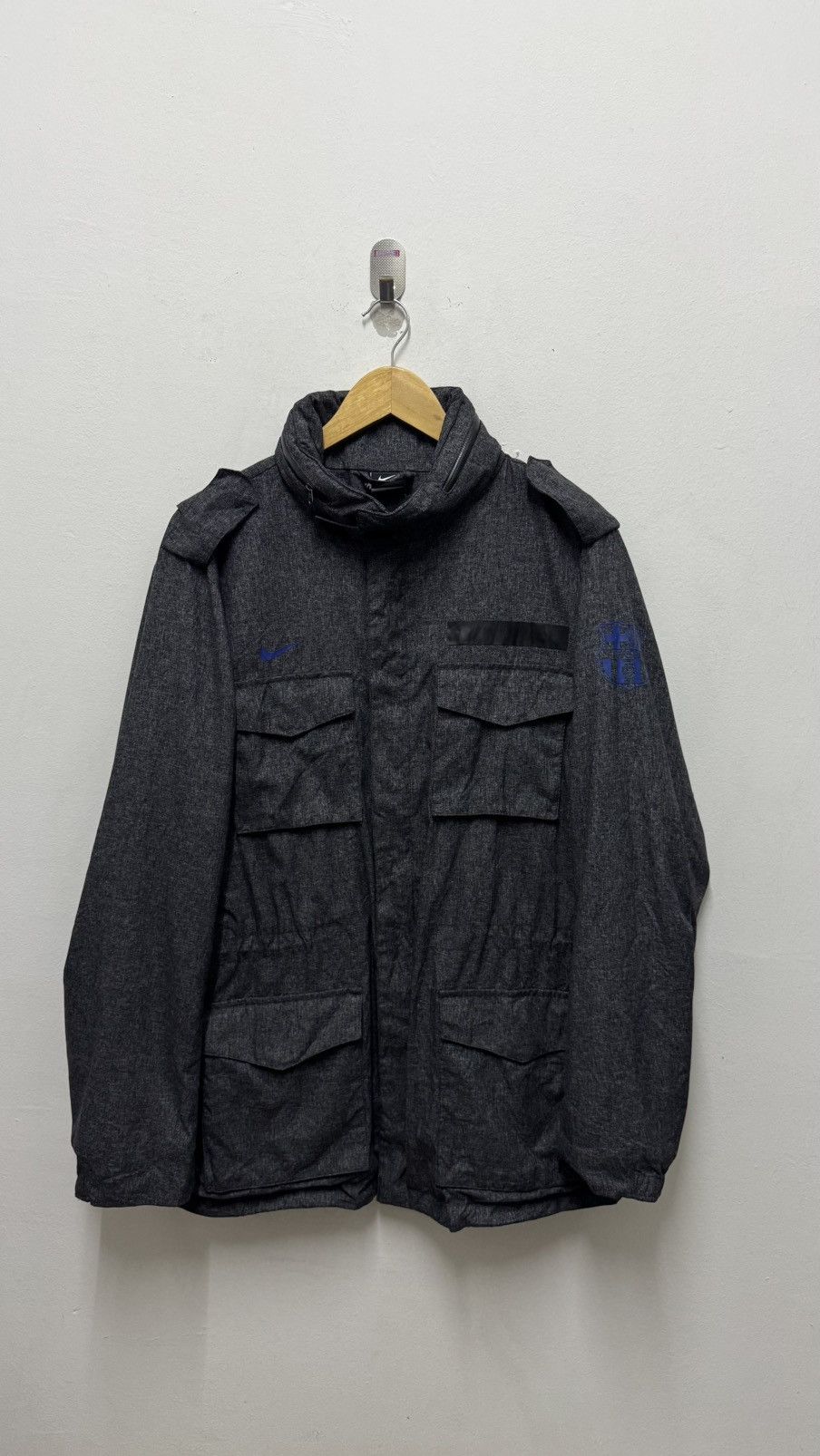 Nike Nike FC Barcelona Jacket - Size L Size US L / EU 52-54 / 3 - 1 Thumbnail