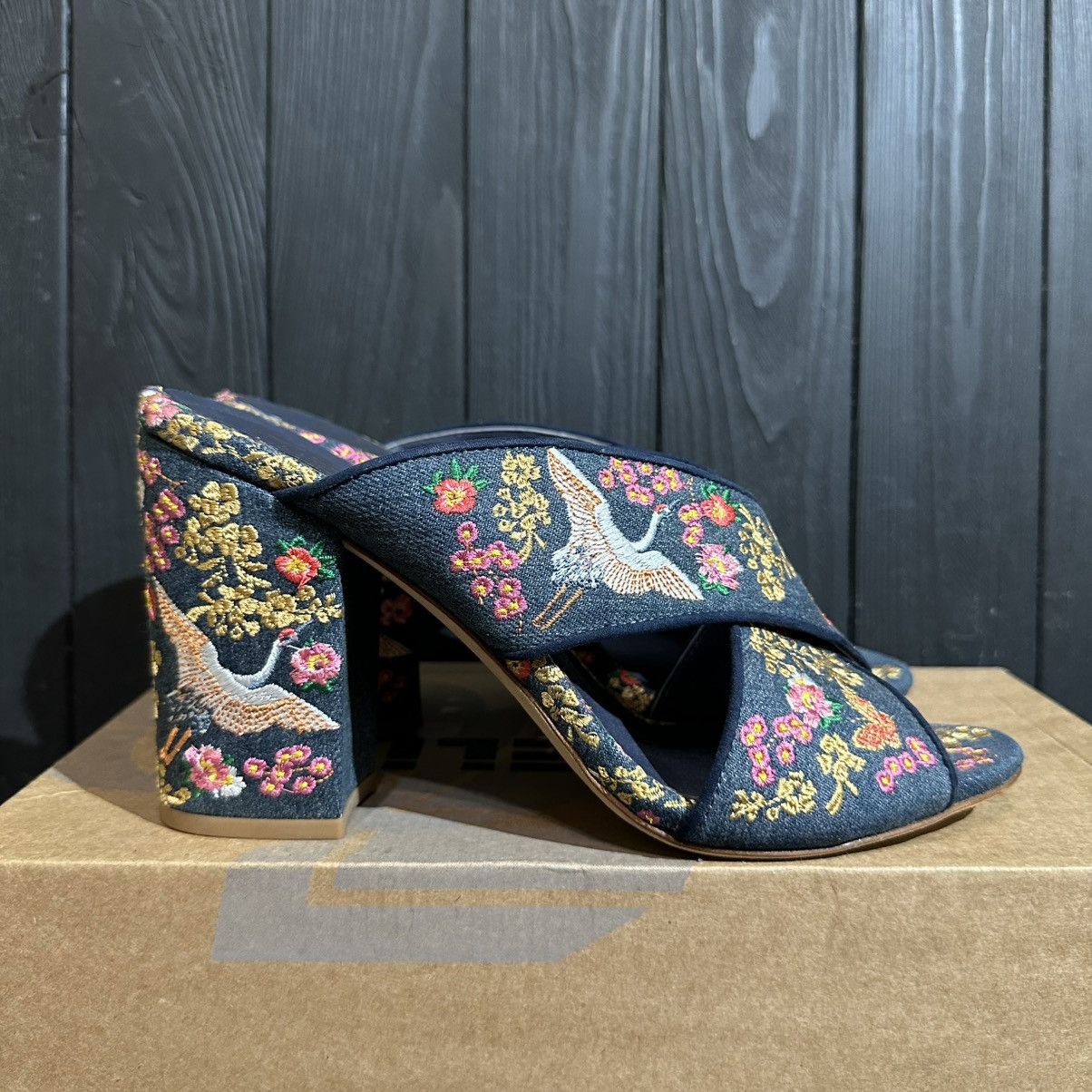 ASH Amazing ASH - Ladies Heeled Sandals 41 Size Gucci Style Size US 11 / IT 41 - 1 Thumbnail