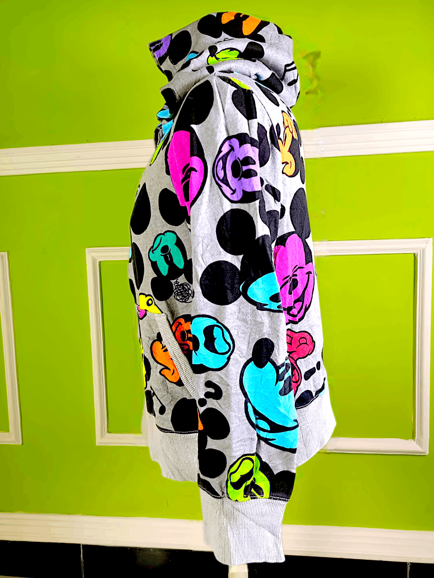 Cartoon Network × Disney × Mickey Mouse TOKYO DISNEY RESORT Mickey Mouse All Over Print Zip Hoodie Size US M / EU 48-50 / 2 - 4 Thumbnail