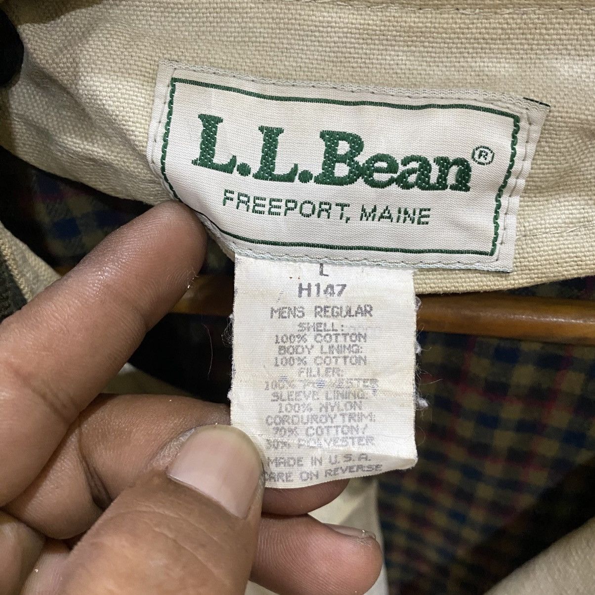 L.L. Bean ☀️Vintage L.L.Bean duck canvas jacket size L Regular Size US L / EU 52-54 / 3 - 9 Thumbnail
