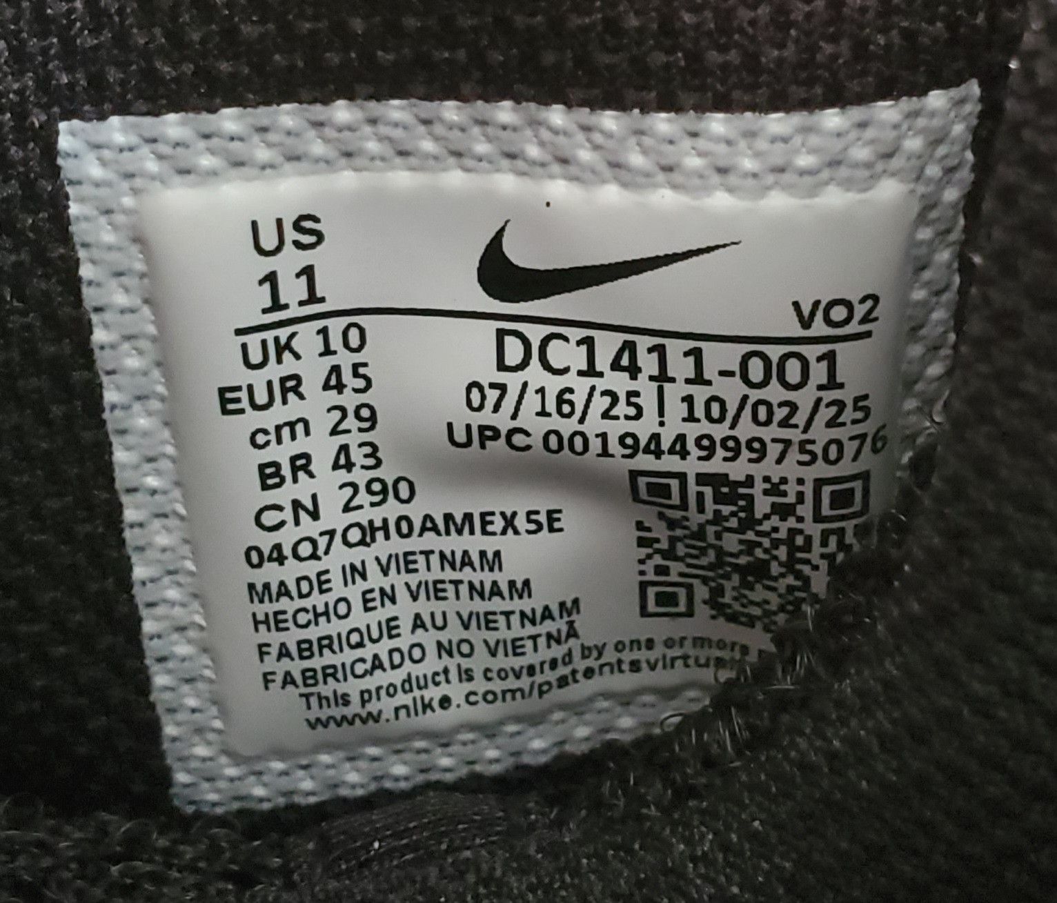 Nike Nike Air Max 2 CB 94 Triple Black Size US 11 / EU 44 - 8 Thumbnail