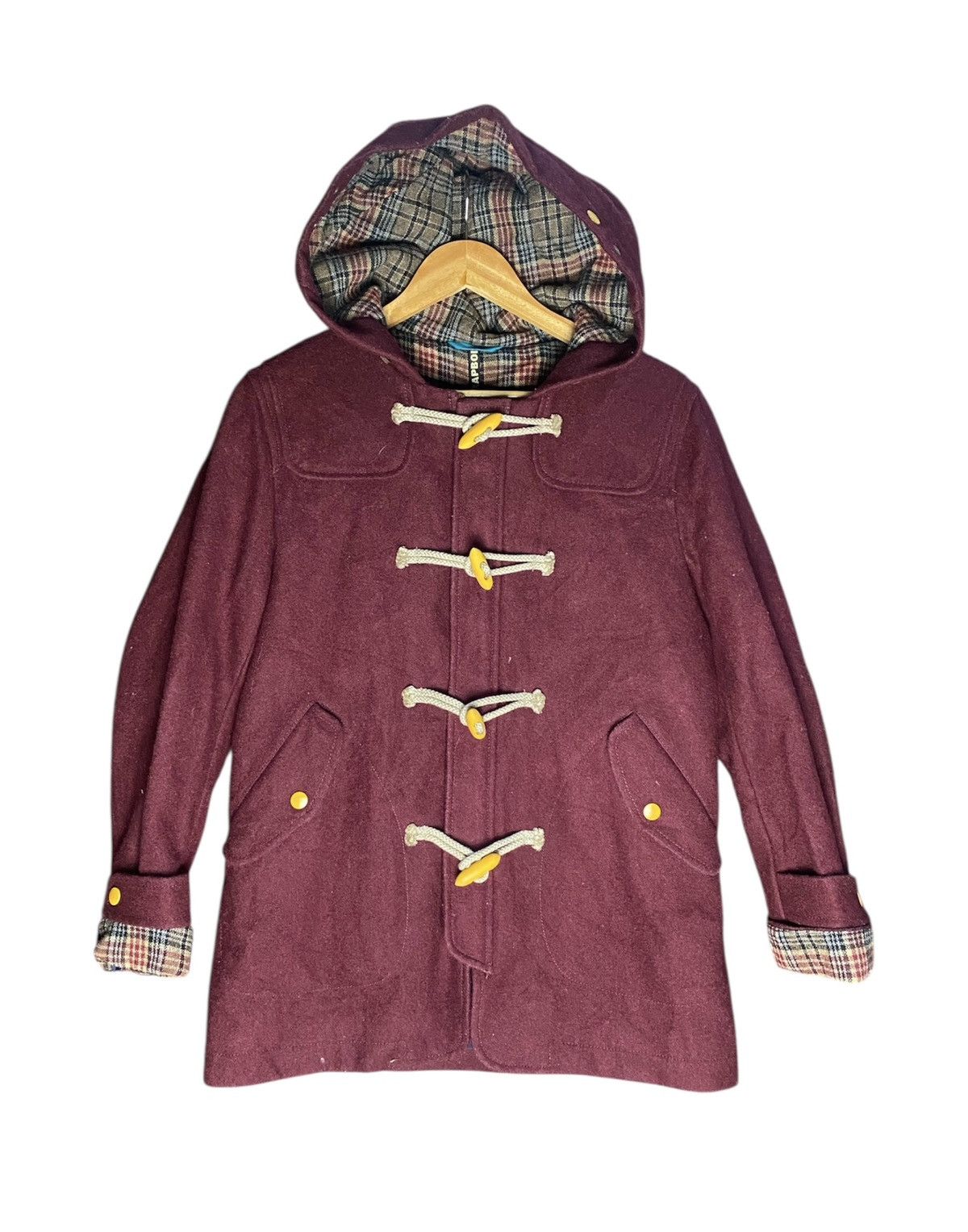 Frapbois Prapbois Wool Duffle Jacket Size US S / EU 44-46 / 1 - 1 Thumbnail