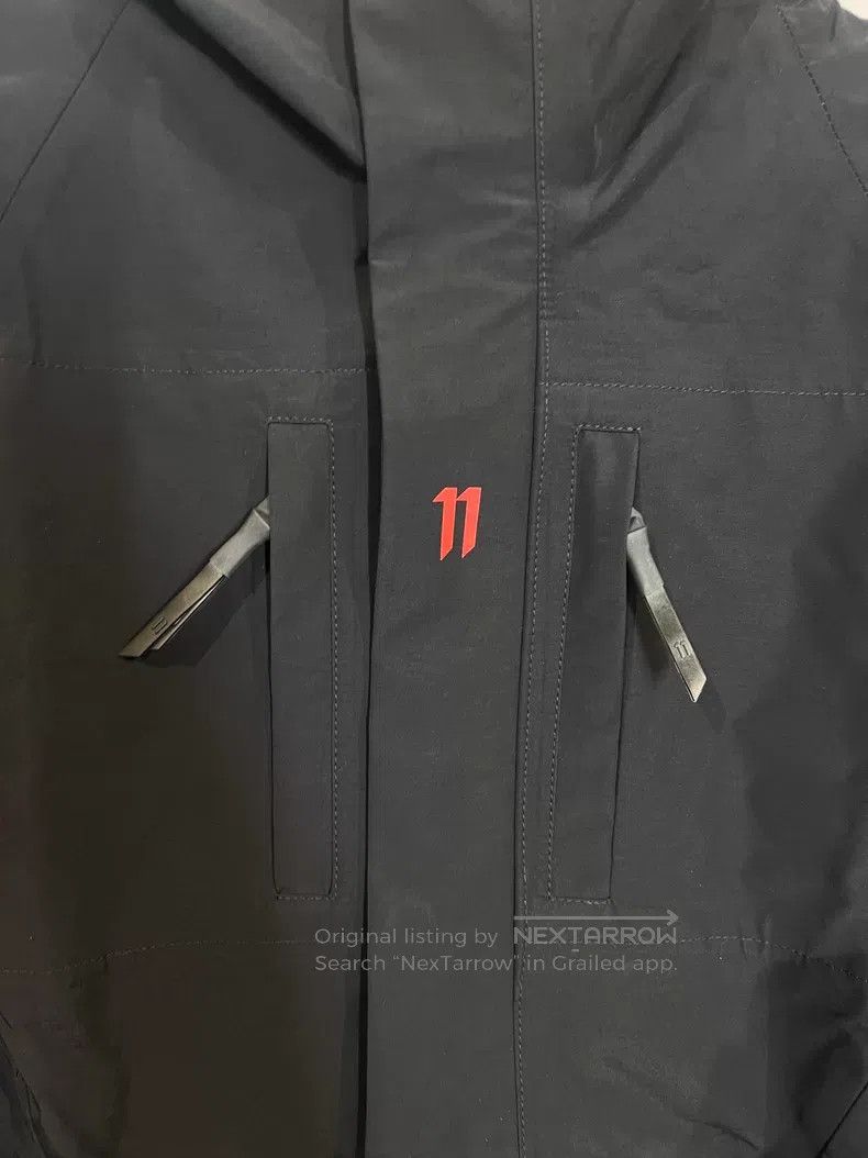 Boris Bidjan Saberi Boris Bidjan Saberi 11by bbs J2C taped logo print jacket| Size US M / EU 48-50 / 2 - 4 Thumbnail